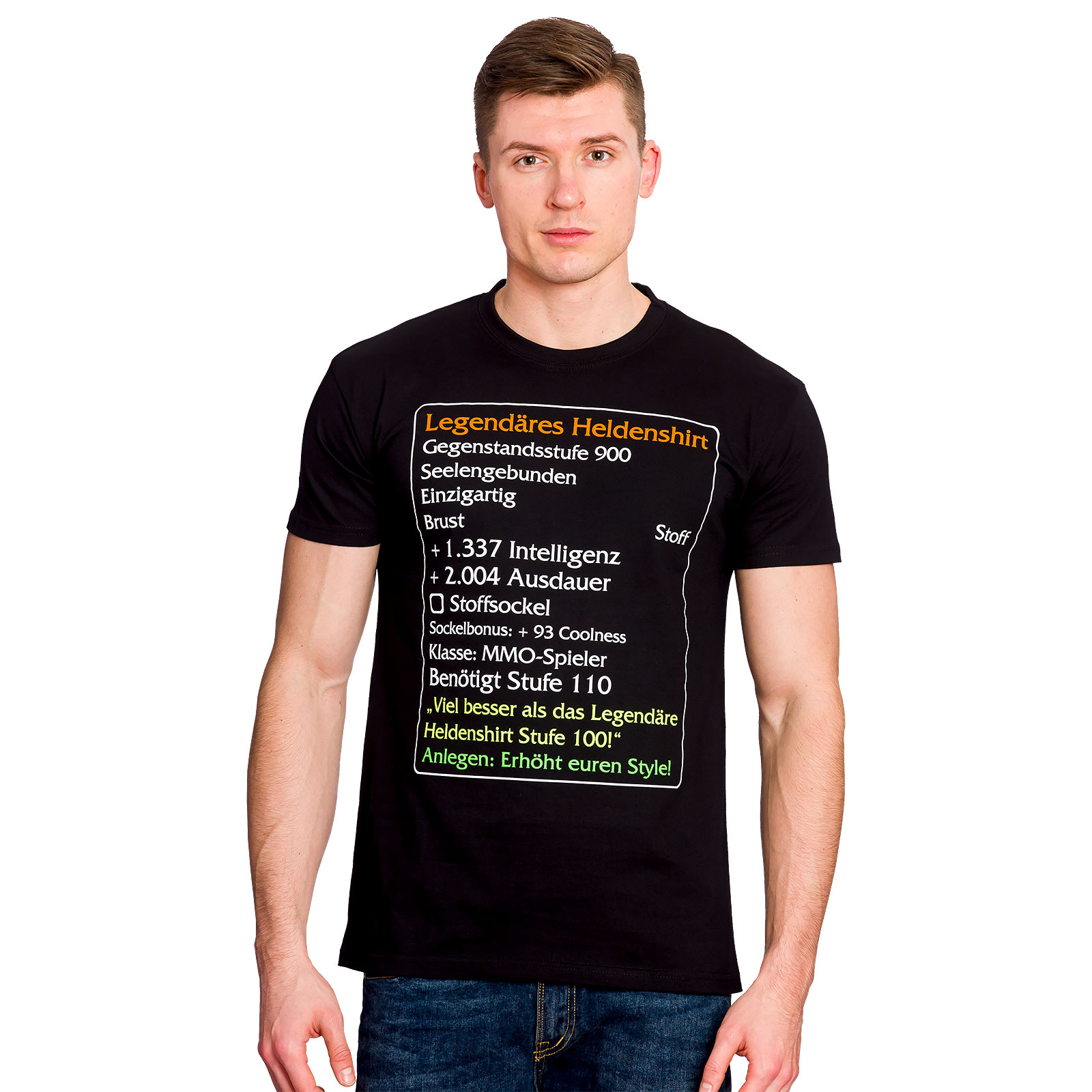 Level-110-Item: Legendäres Helden T-Shirt