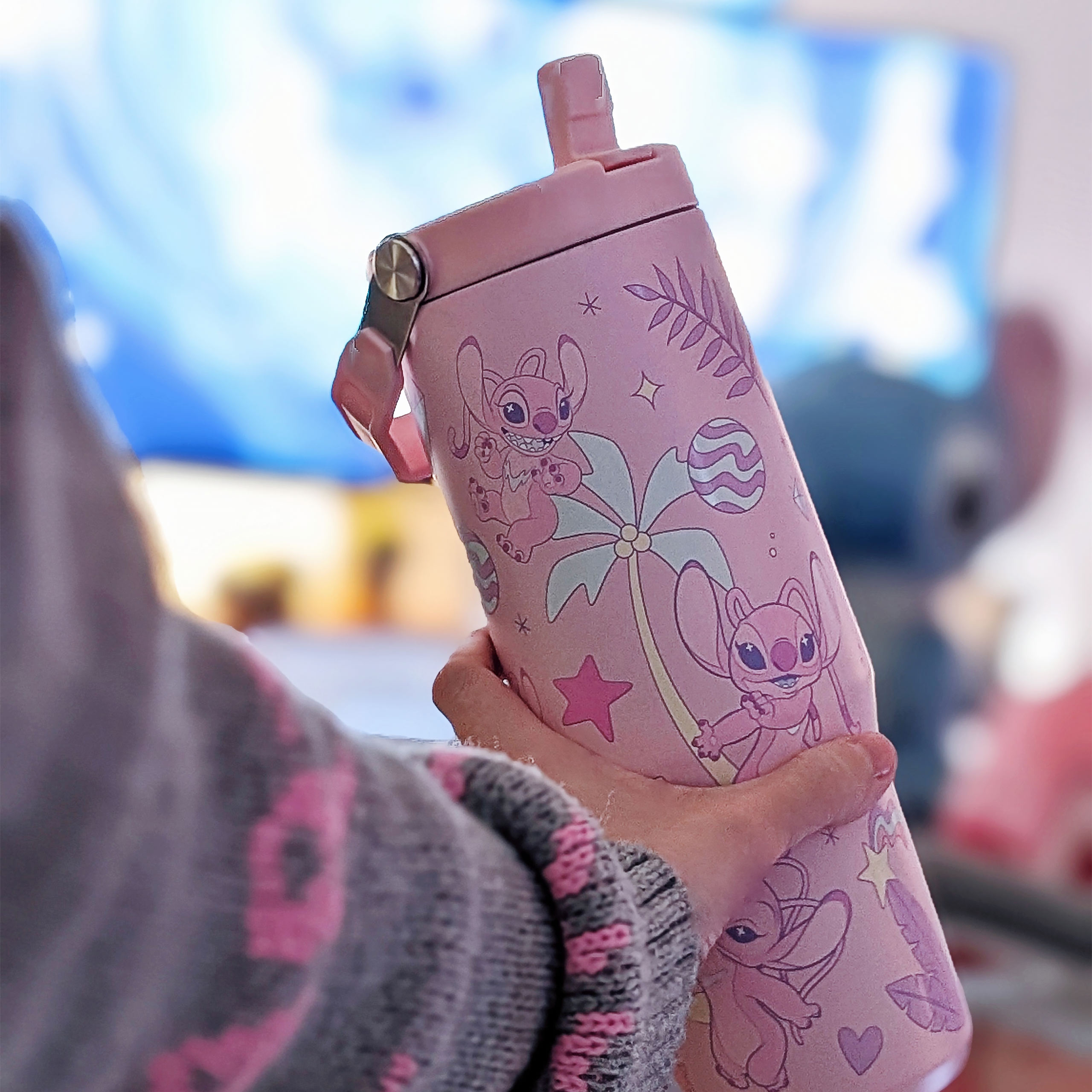 Angel To-Go Mug with Handle - Lilo & Stitch