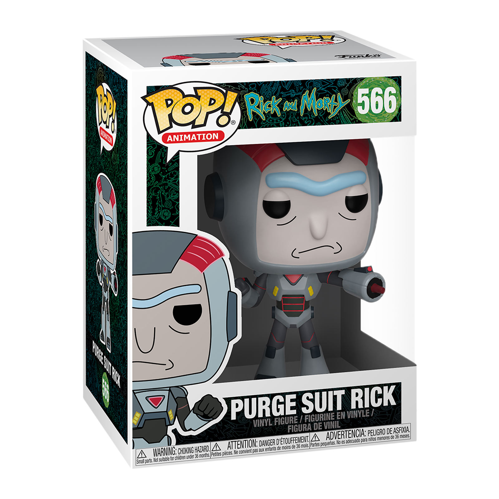 Rick and Morty - Purge Suit Rick Figurine Funko Pop