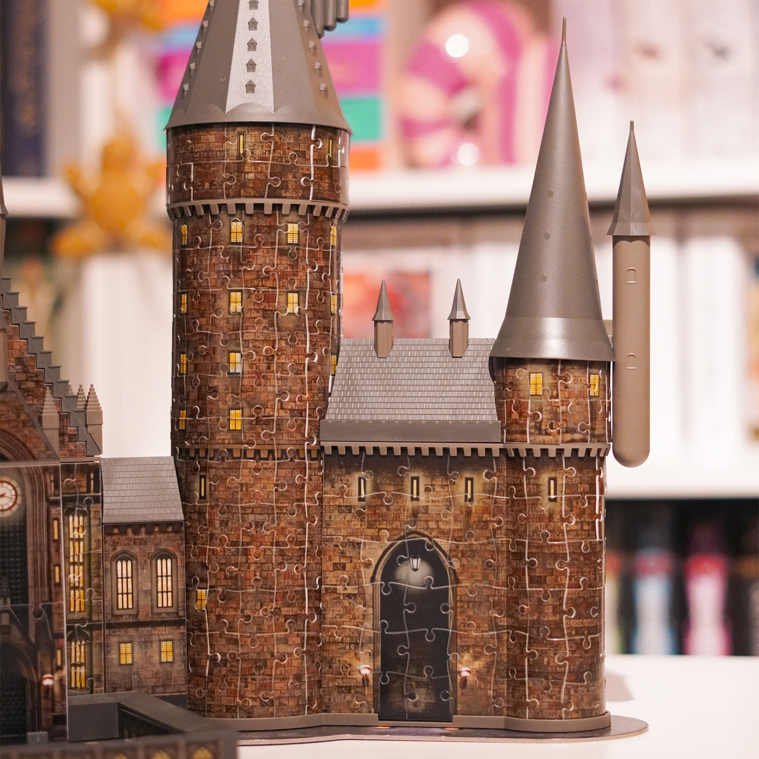 Hogwarts Schloss Die Große Halle 3D Puzzle mit Beleuchtung - Harry Potter