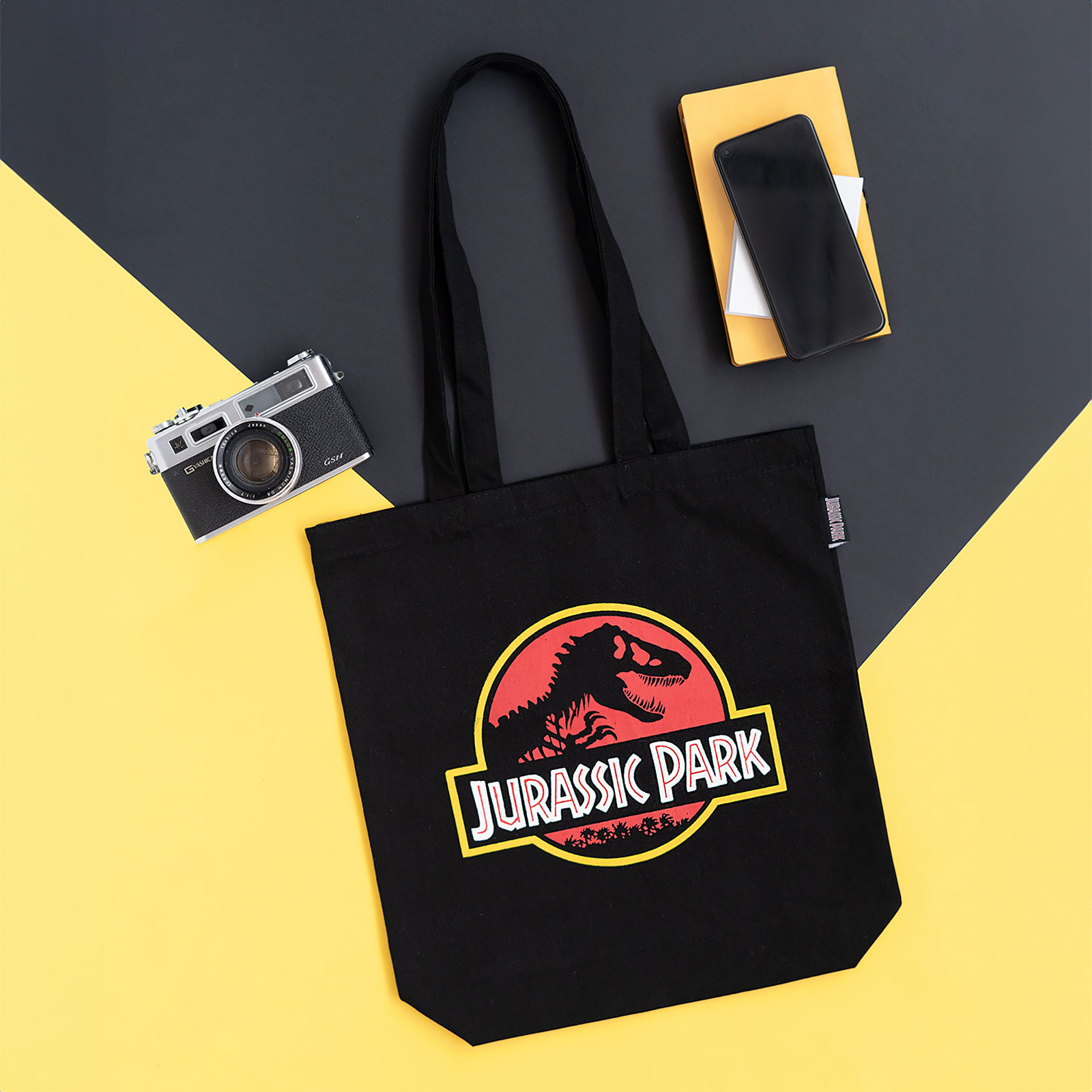 Jurassic Park - Borsa di juta con logo del film