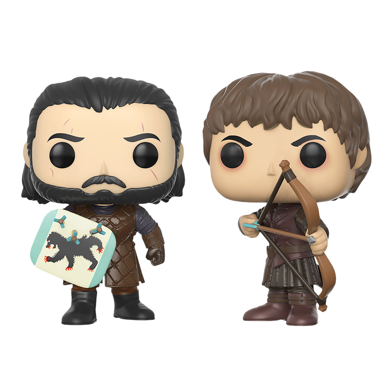Game of Thrones - Jon Snow & Ramsay Bolton Mini-Figurines