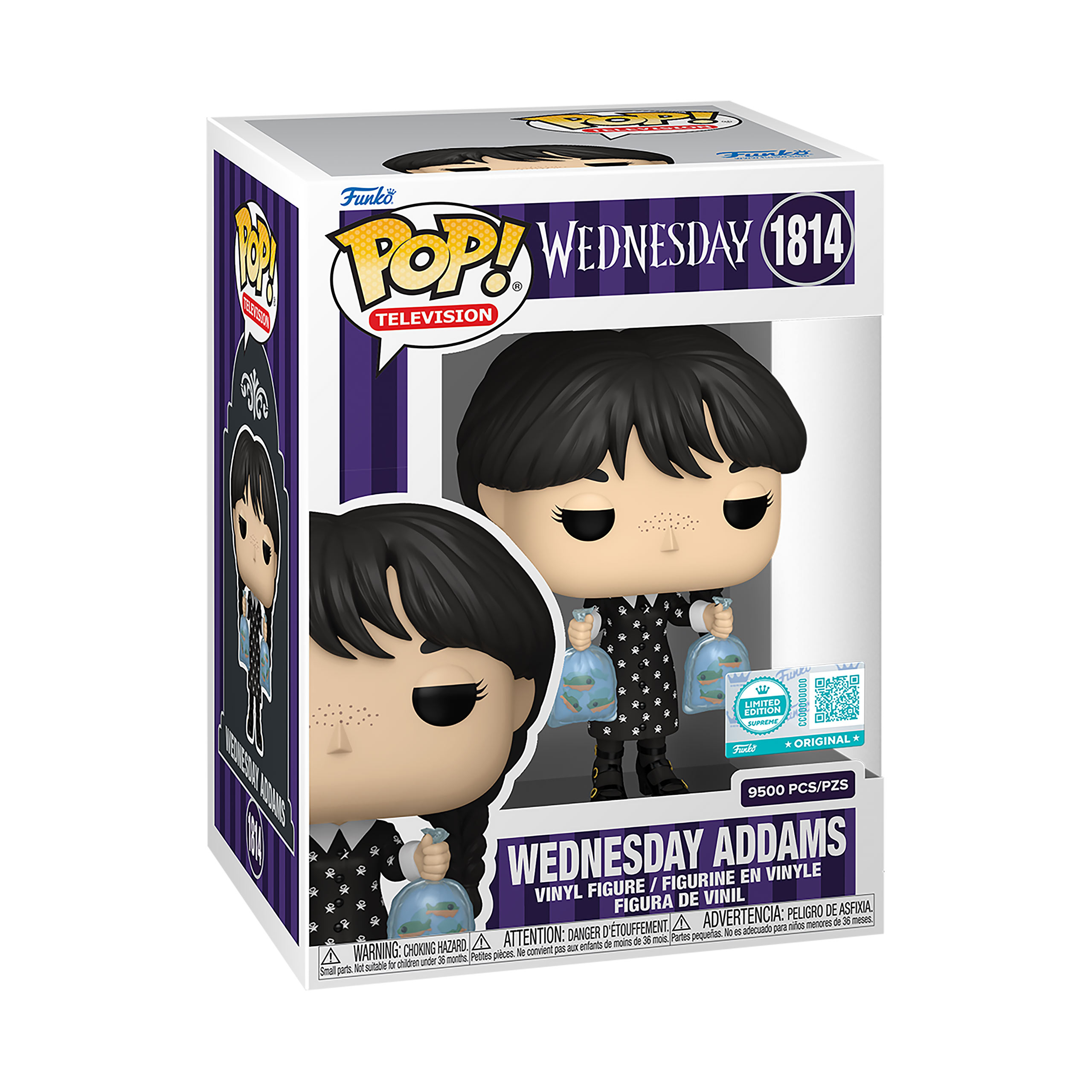 Miércoles con pirañas Figura Funko Pop Limited Edition Supreme