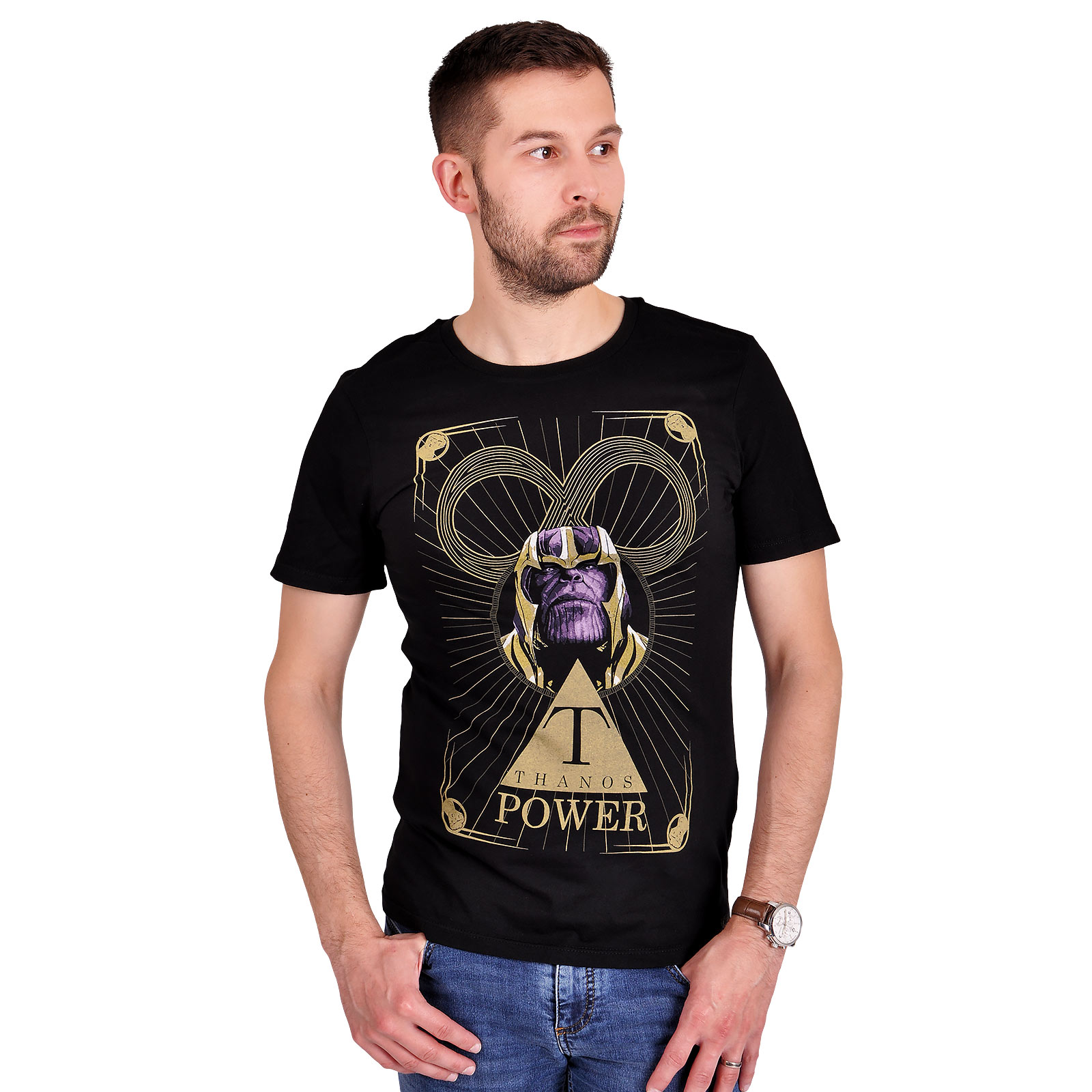 Avengers - Thanos Power T-Shirt schwarz