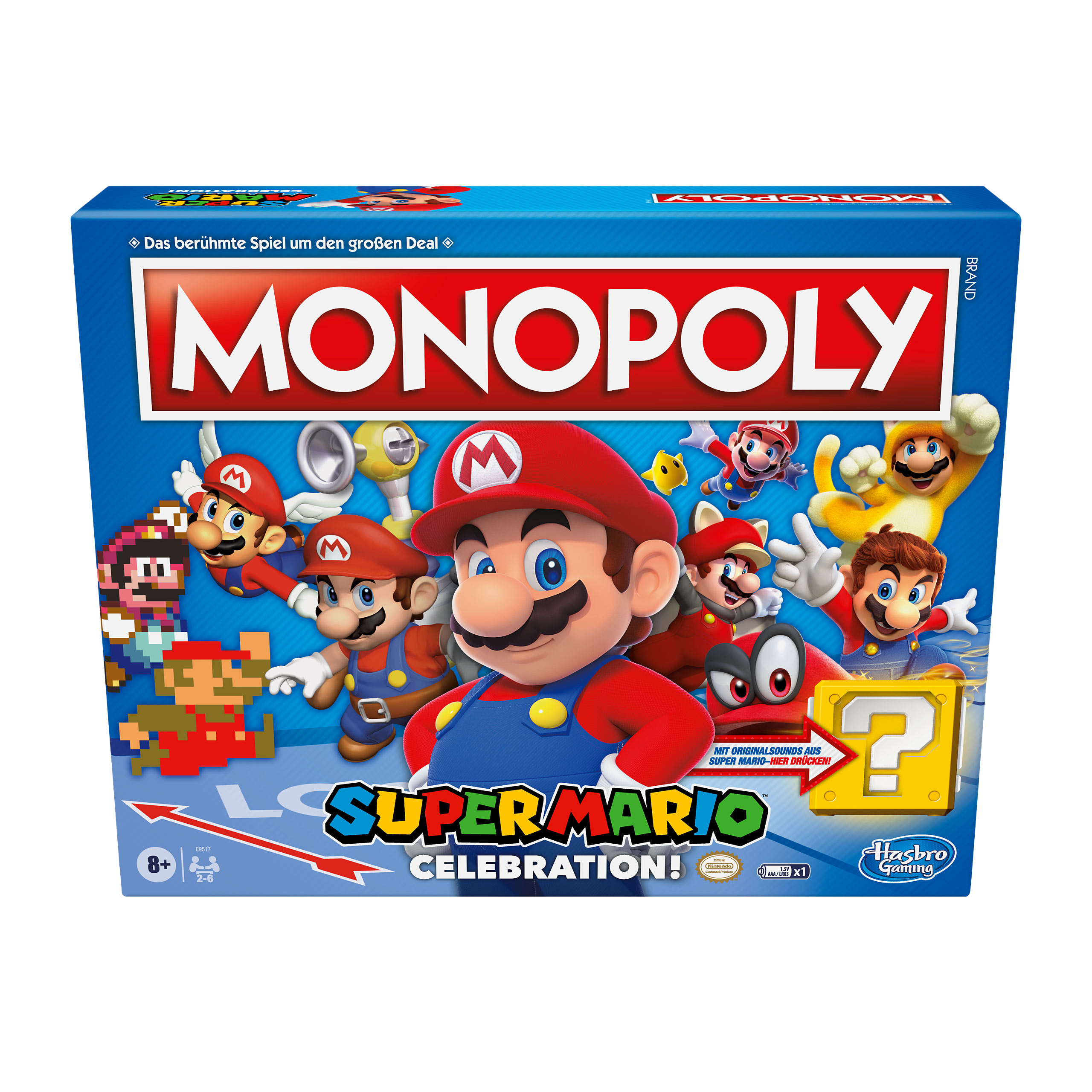 Super Mario - Celebration Monopoly mit Sound