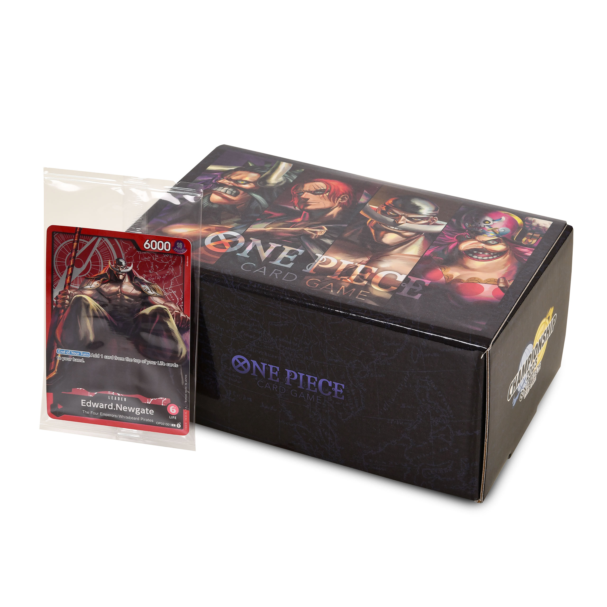 One Piece Card Game - Four Emperors Spielmatte und Aufbewahrungsbox