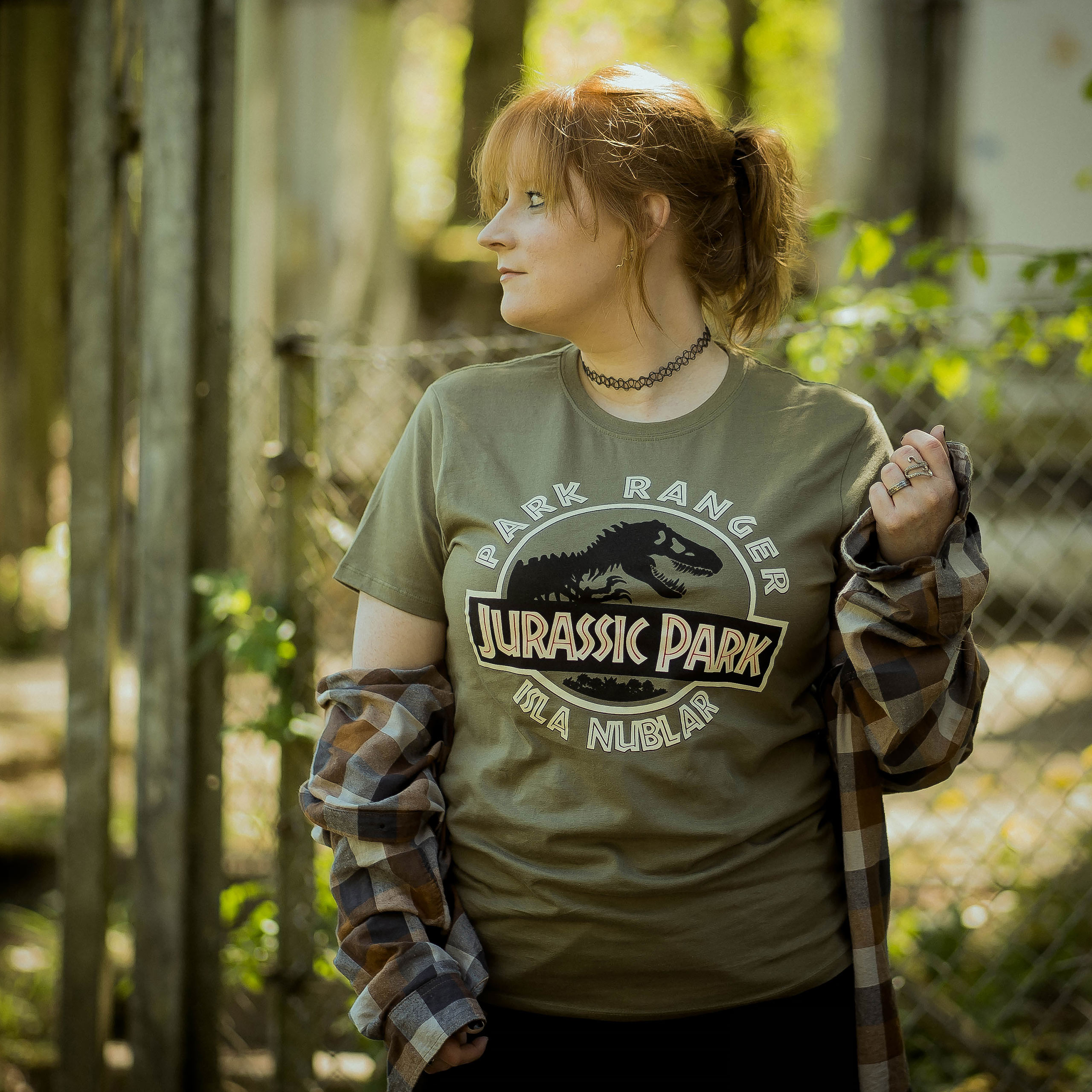 Park Ranger T-Shirt grün - Jurassic Park