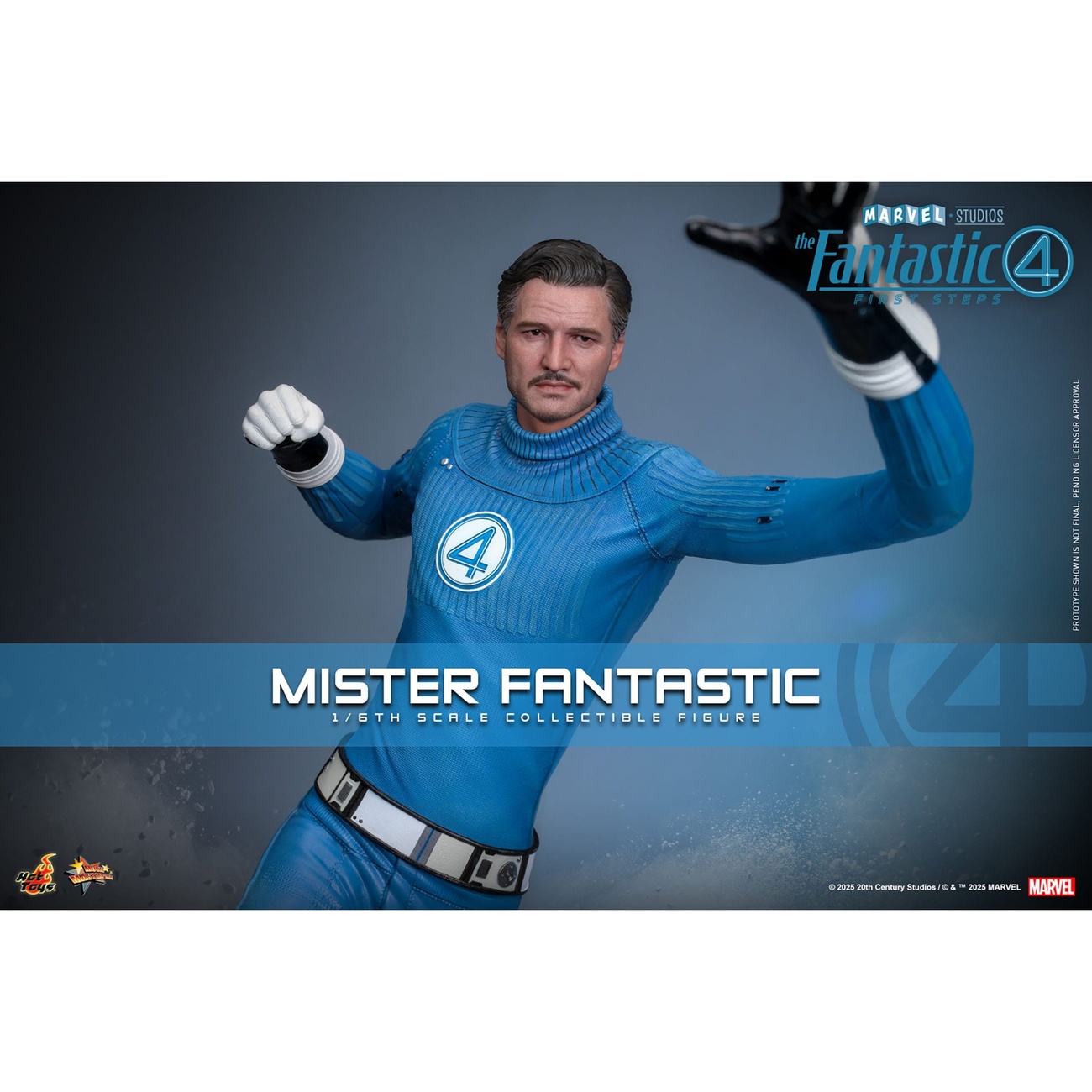 Les Quatre Fantastiques : First Steps – Figurine d’action Masterpiece Mister Fantastic 1:6