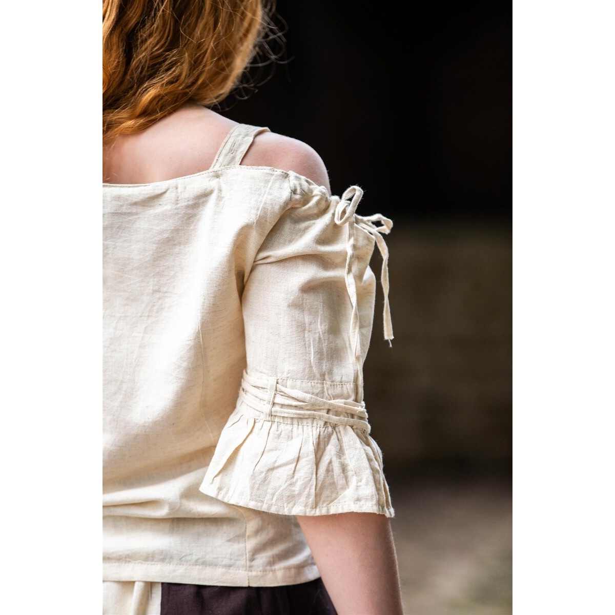 Medieval Strap Blouse Prina beige