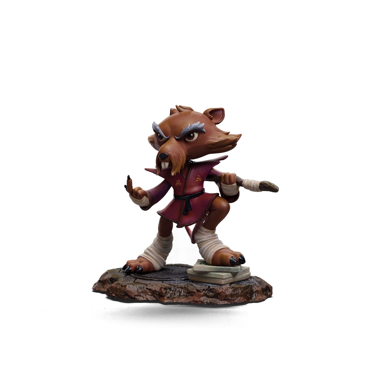 Teenage Mutant Ninja Turtles Mini Co. PVC Figur Master Splinter Comics 12 cm