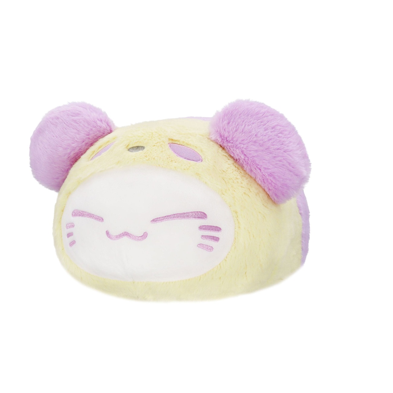 Pluszowa figurka Nemuneko Cat Pastel Panda Big fioletowa 33 cm