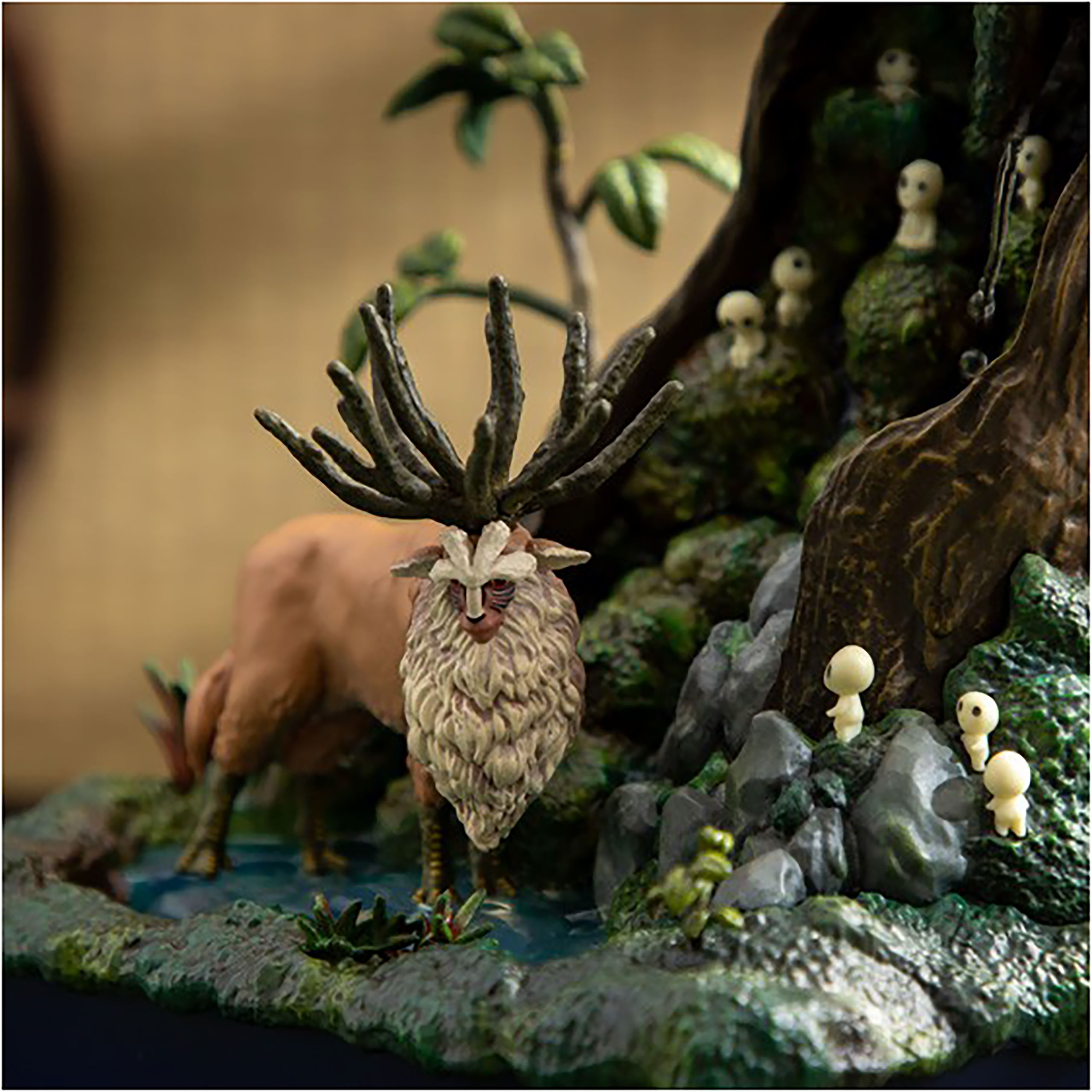 Prinzessin Mononoke - Mysterious Forest Water Garden Bonsai Diorama