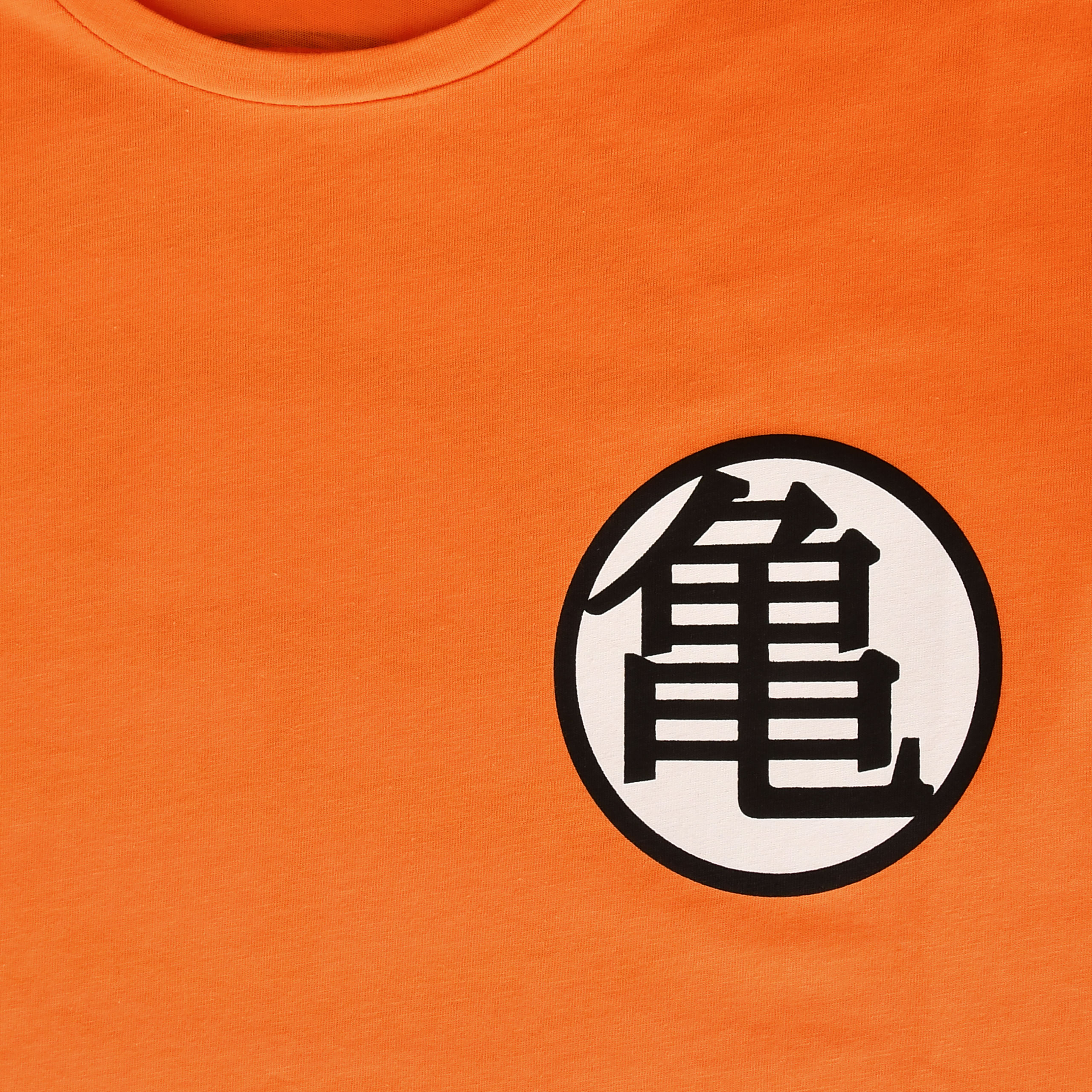 Dragon Ball - T-shirt Kaio Distressed orange