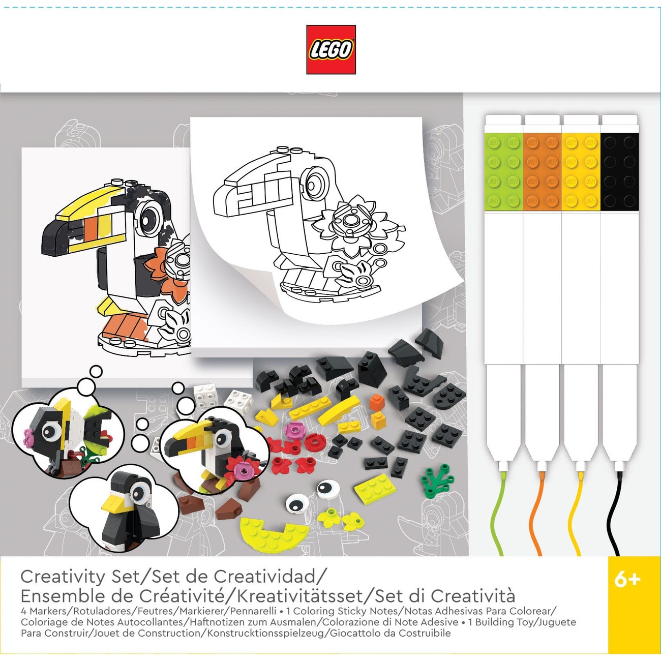LEGO Schreibwaren-Kreativitätsset Tiere