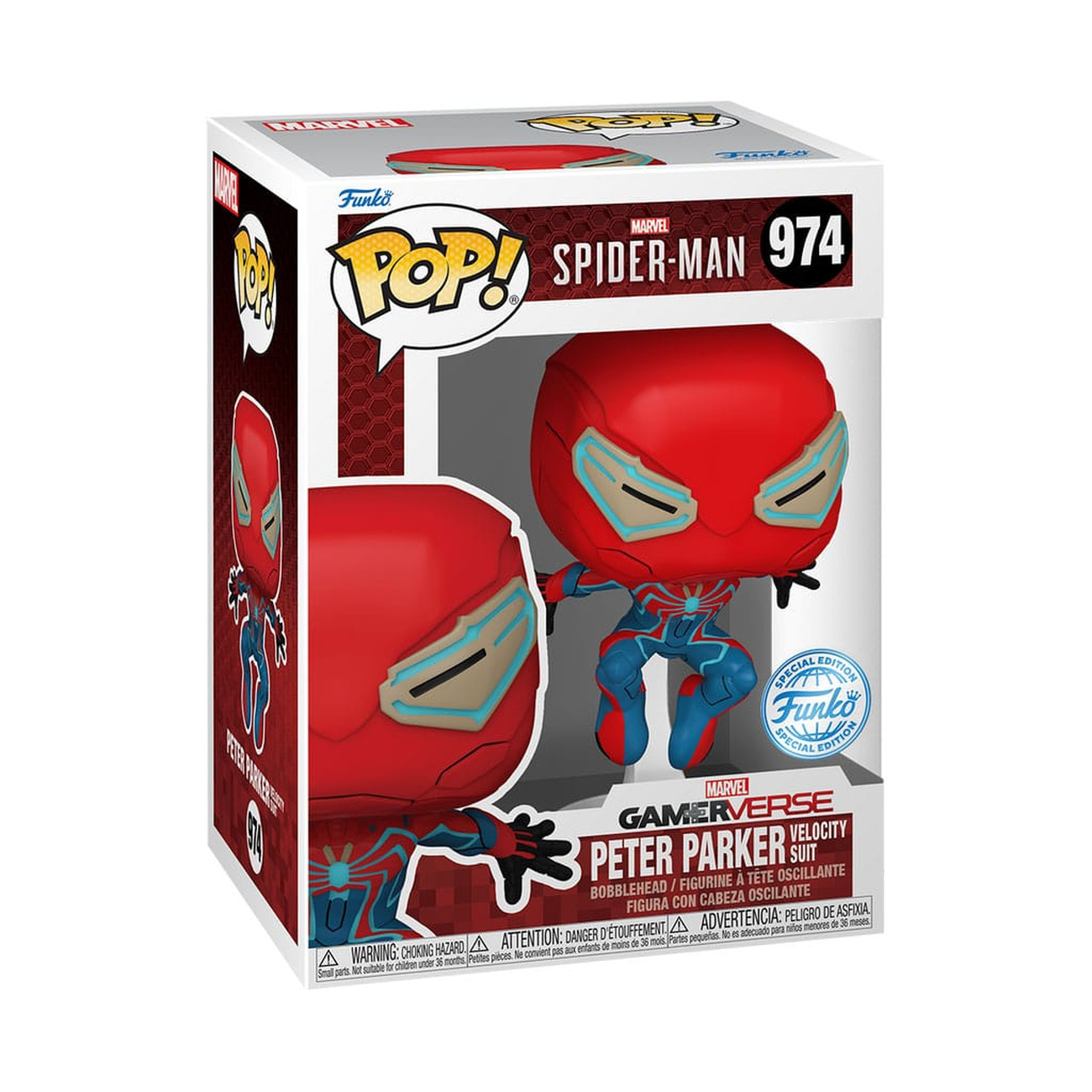 POP Games : Spider-Man 1 – Peter Parker (Velocity Suit)