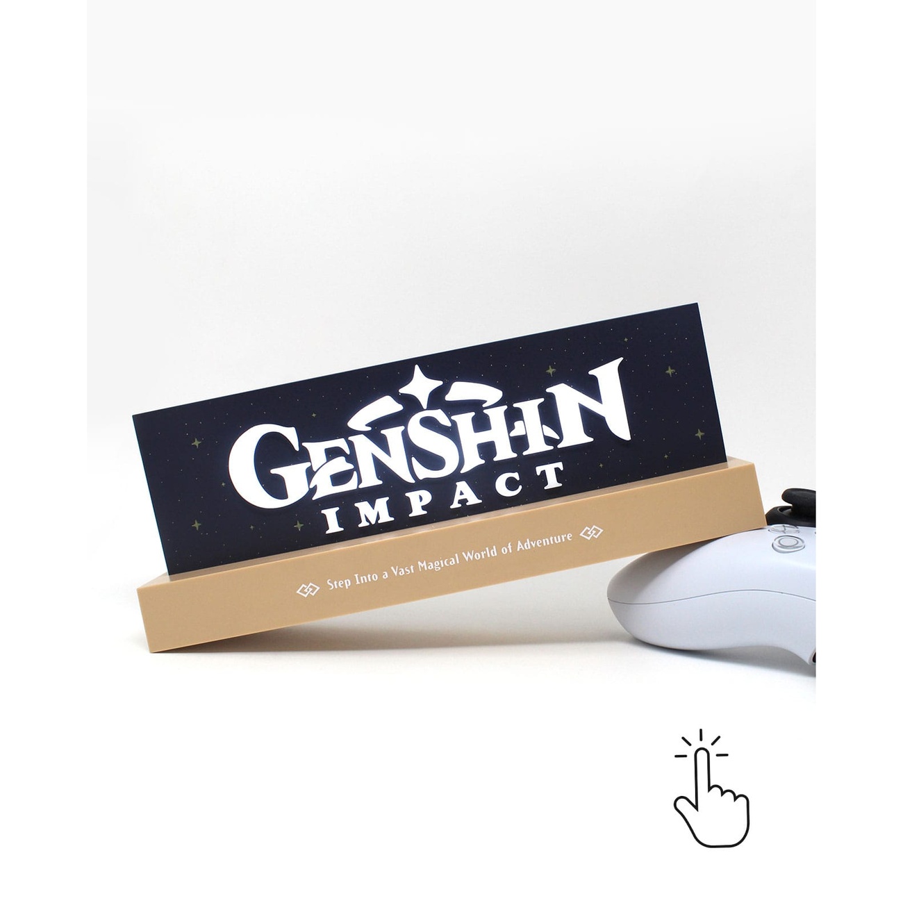 Genshin Impact LED-lampa Logo 22 cm