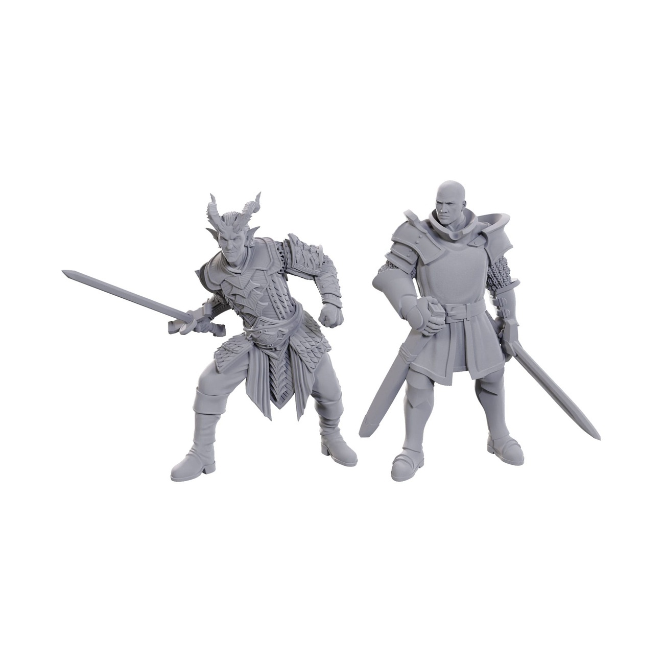 D&D Nolzur's Marvelous Miniatures unpainted miniatures Ulder Ravengard & Zevlor