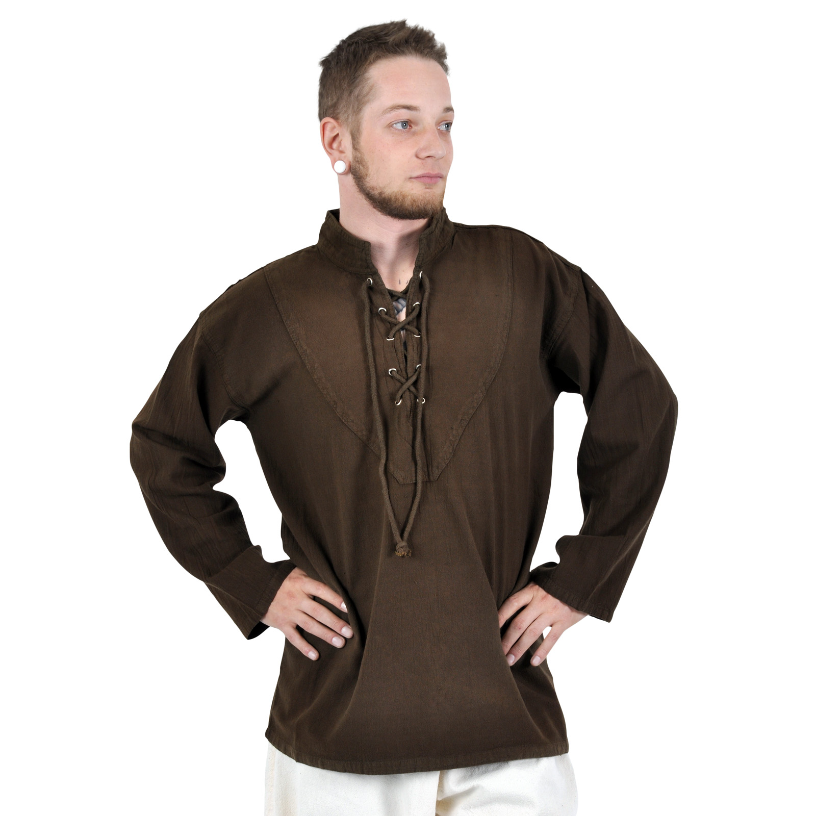 Middeleeuws Shirt Bruin