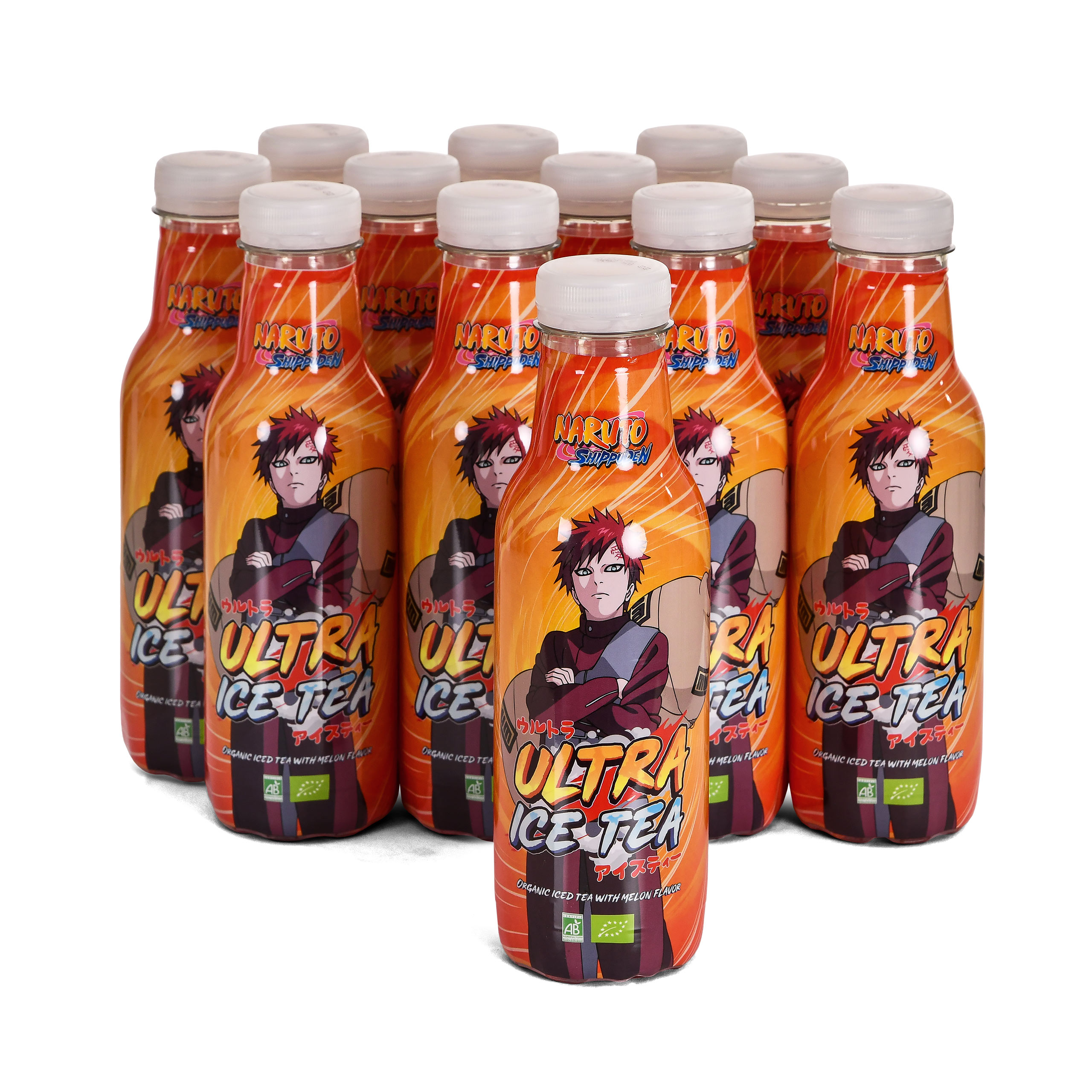 Naruto Shippuden - Gaara Ultra Organic Iced Tea Melon 12 Pack