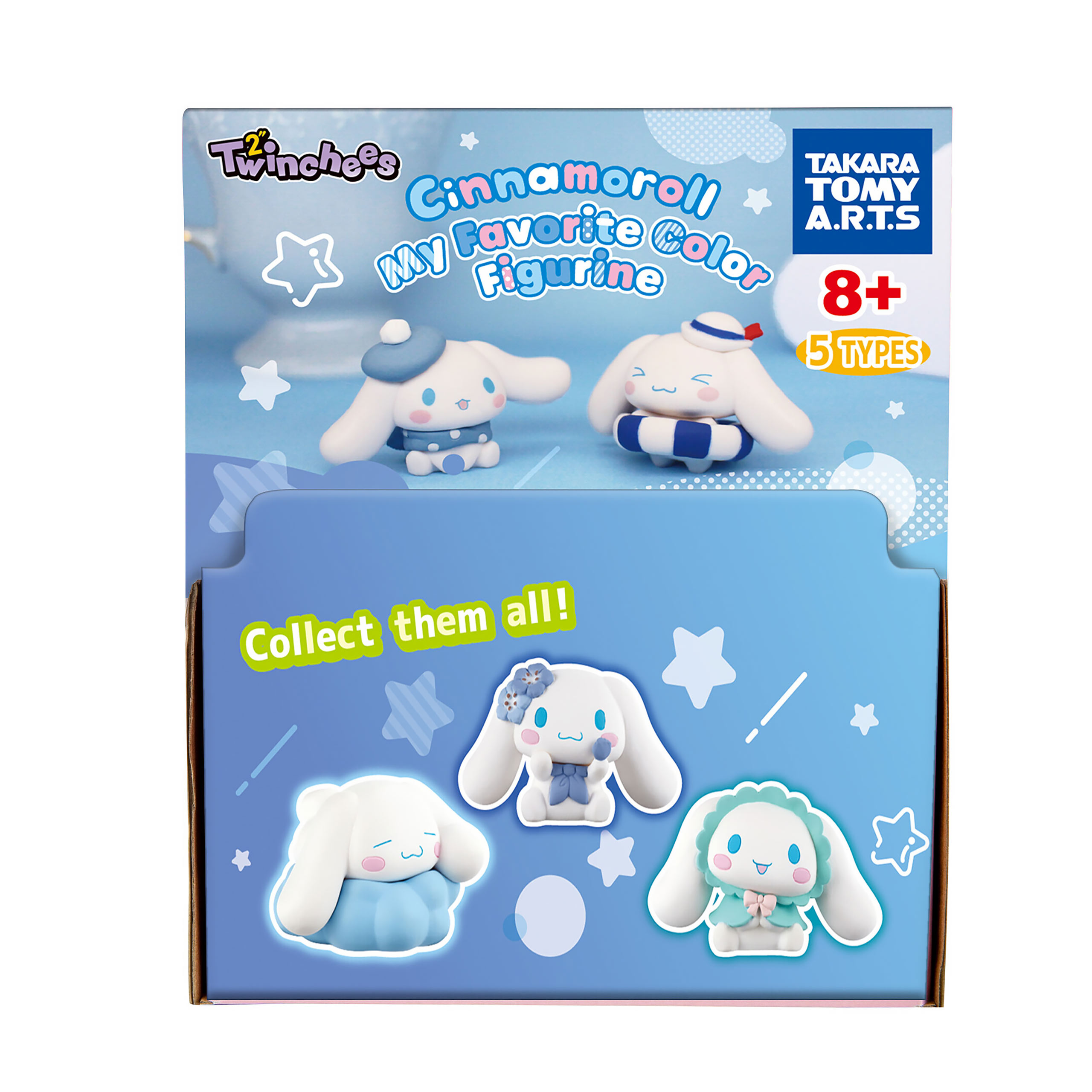 Sanrio - Cinnamoroll Il Mio Colore Preferito Mystery Twinchees Figura Display E1089480