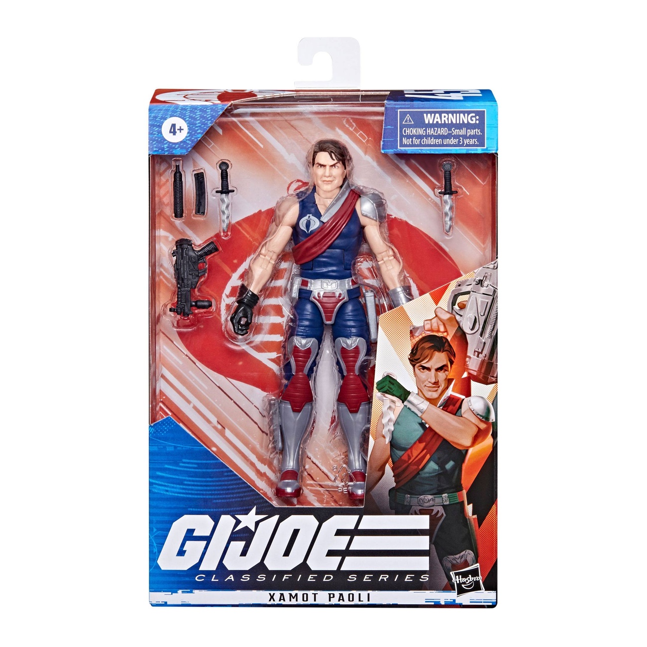 G.I. Joe Classified Series Actiefiguur 2023 Xamot Paoli 15 cm