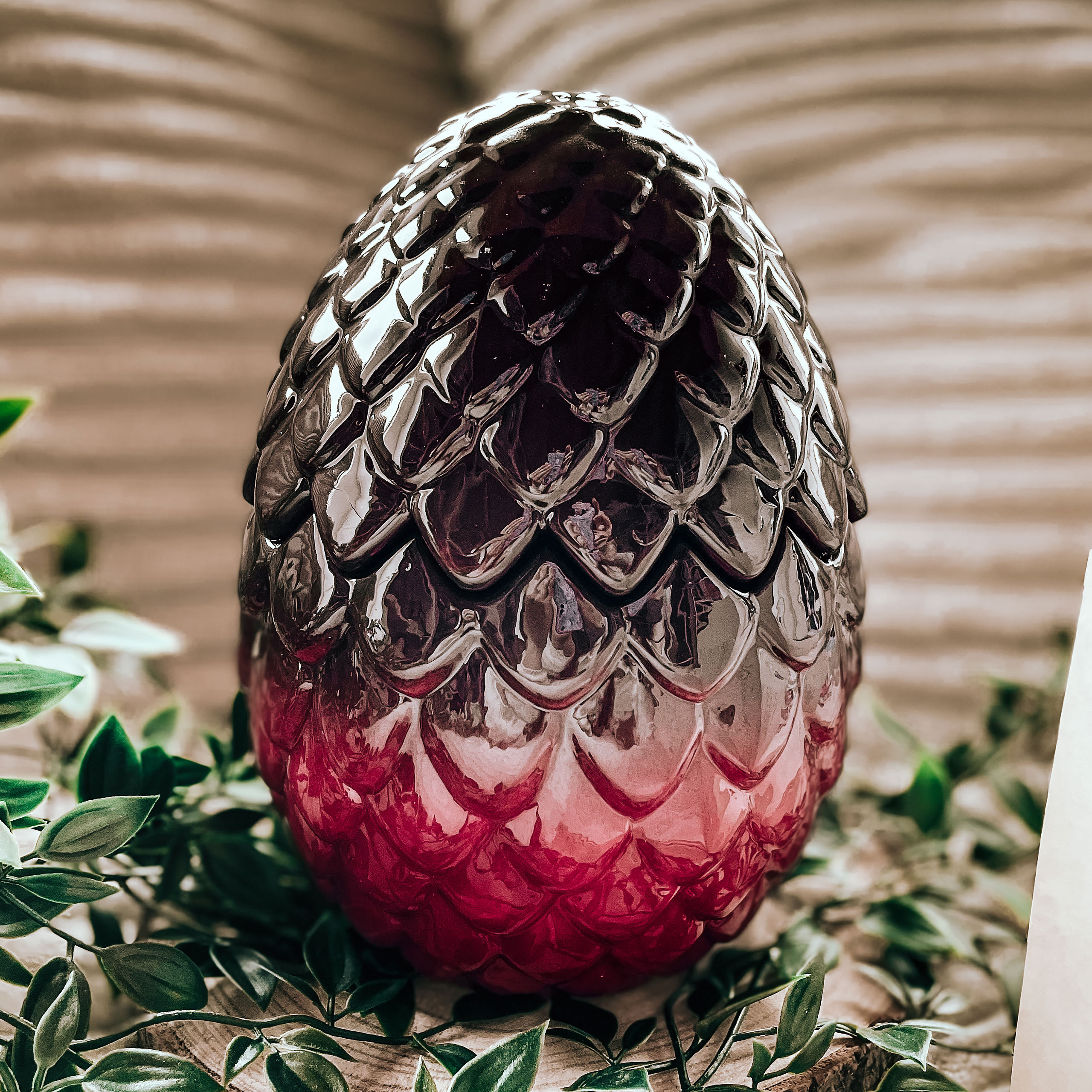 Juego de Tronos - Huevera y salero de huevo de dragón