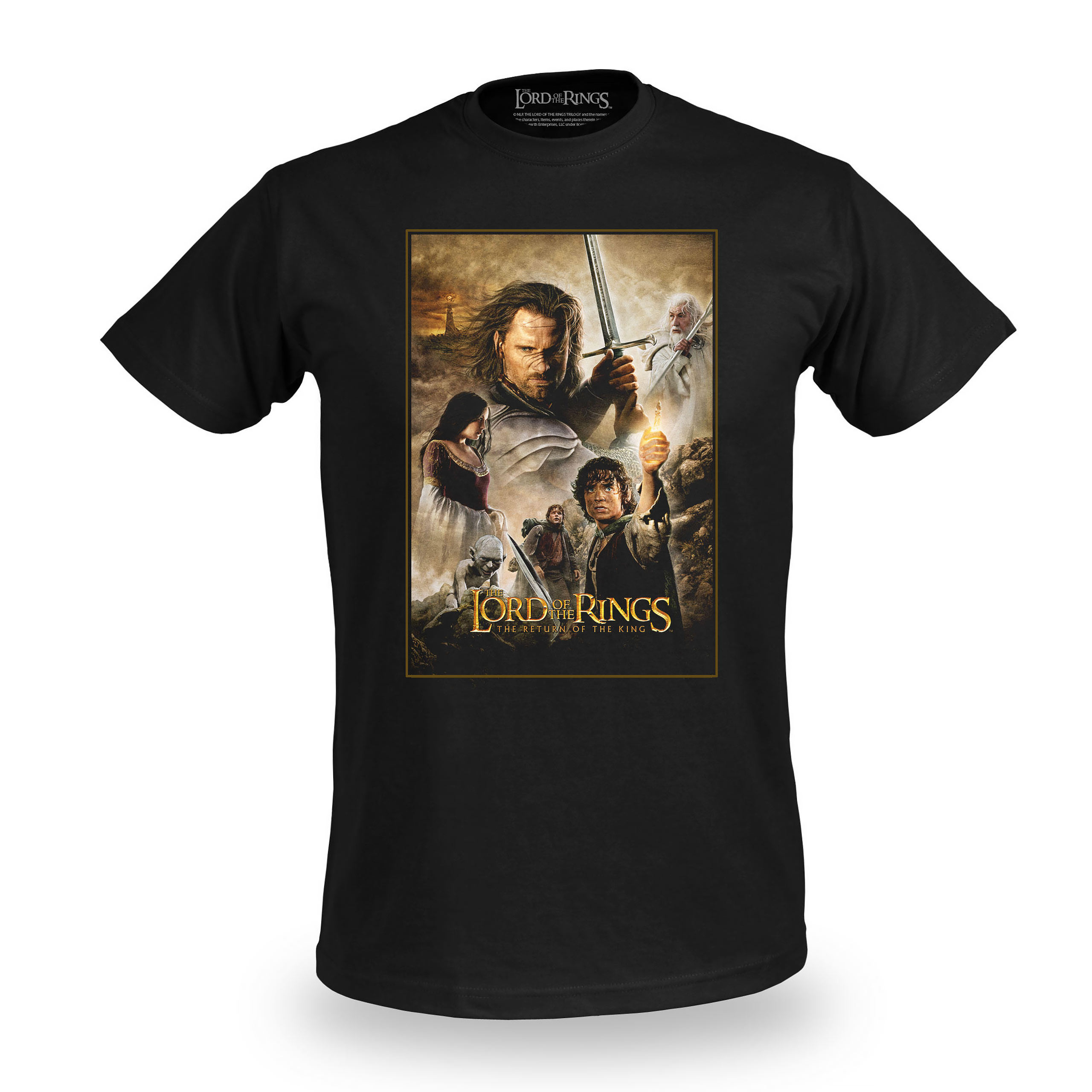 Le Retour du roi T-shirt Poster - Le Seigneur des Anneaux