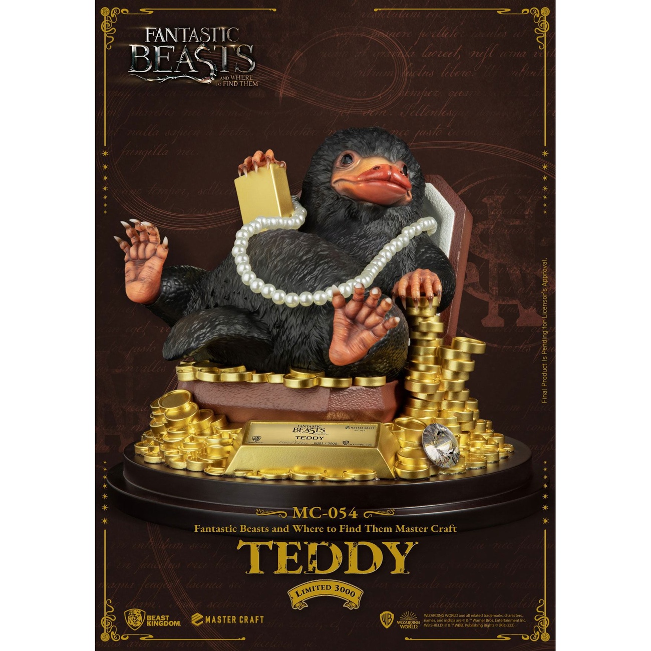 Fantastic Beasts Master Craft Beeld Teddy 21 cm
