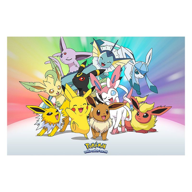 Pokemon - Eevee Evoluties Maxi Poster | Elbenwald