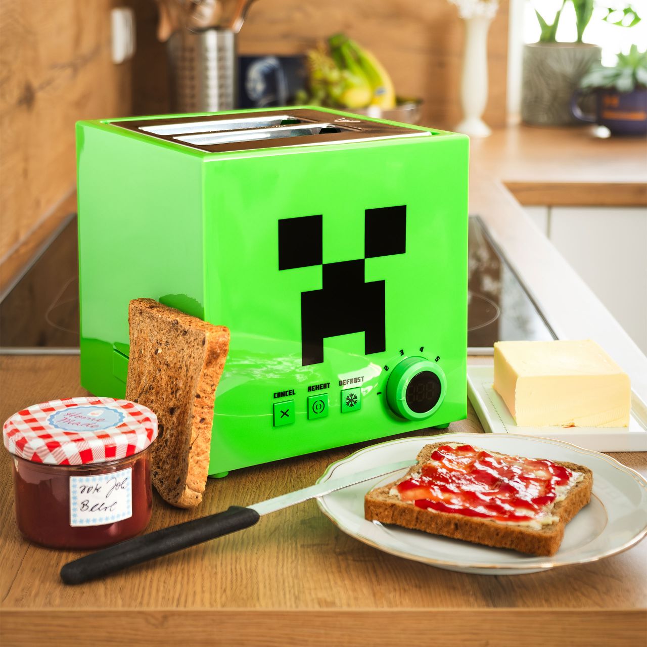 Minecraft - Creeper Toaster | Elbenwald