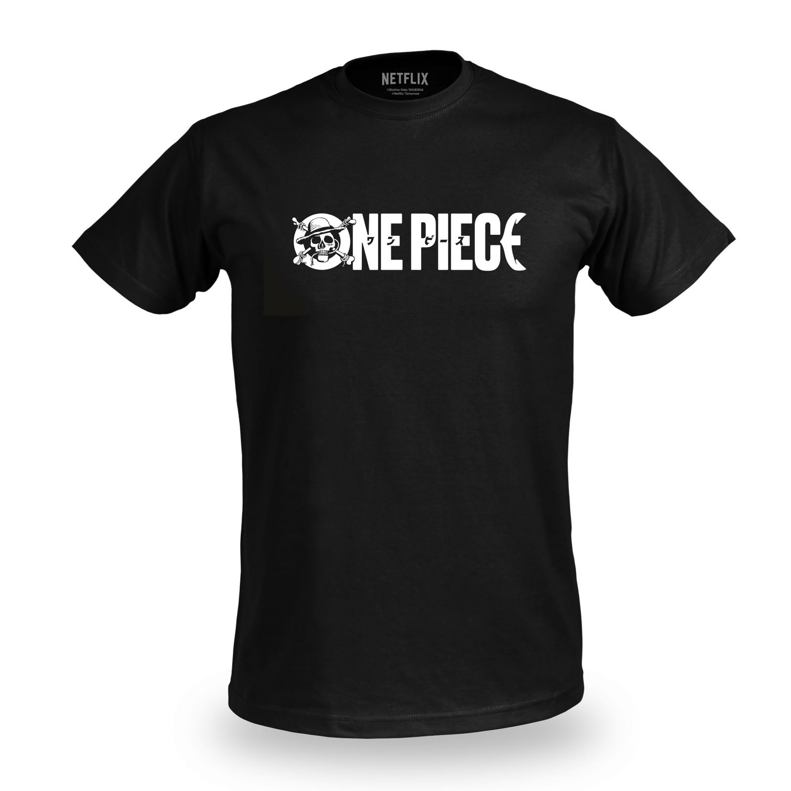 One Piece Series Logo T Shirt Black Elbenwald one-piece-series-logo-t-shirt-black-elbenwald