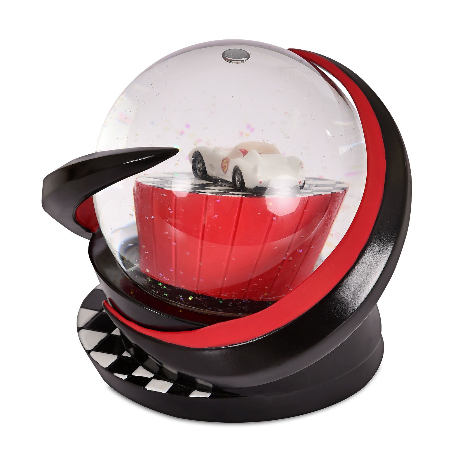 Speed Racer - Mach 5 Snow Globe with Glitter | Speed racer | Elbenwald