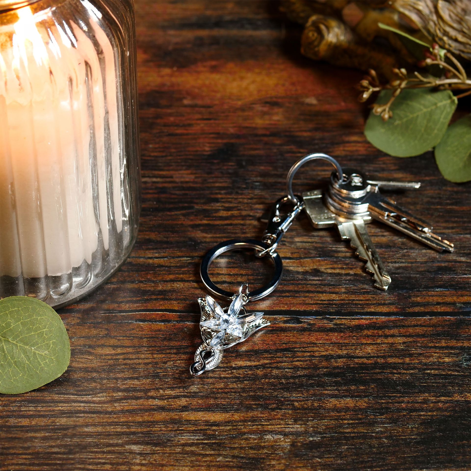 Anneau Porte-clé 20 Anneaux Porte-clés En Acier Inox - 25mm (organisation Clés/bricolage) Anneau Porte Cle