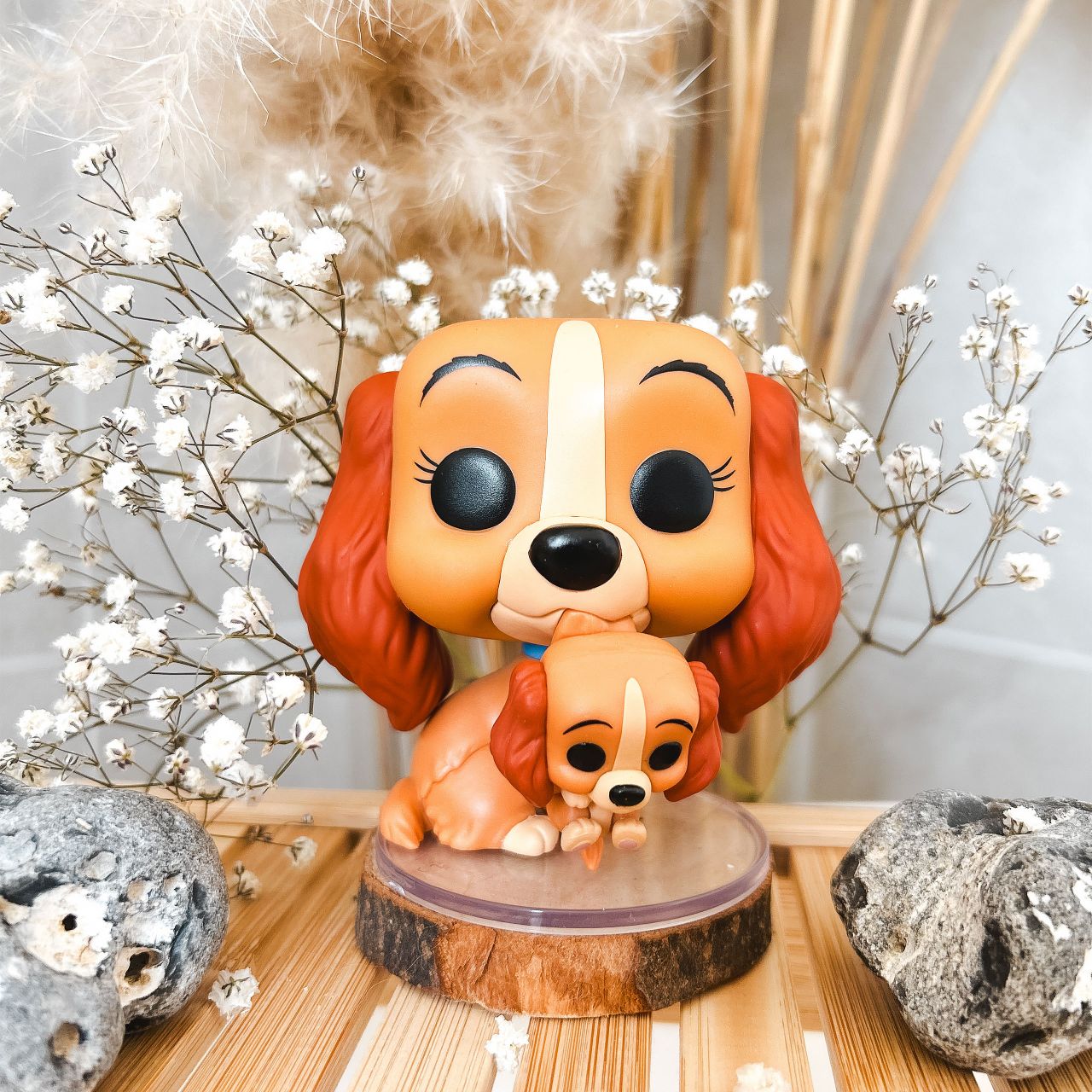 Lady and the Tramp Lady with Puppy Funko Pop Figure