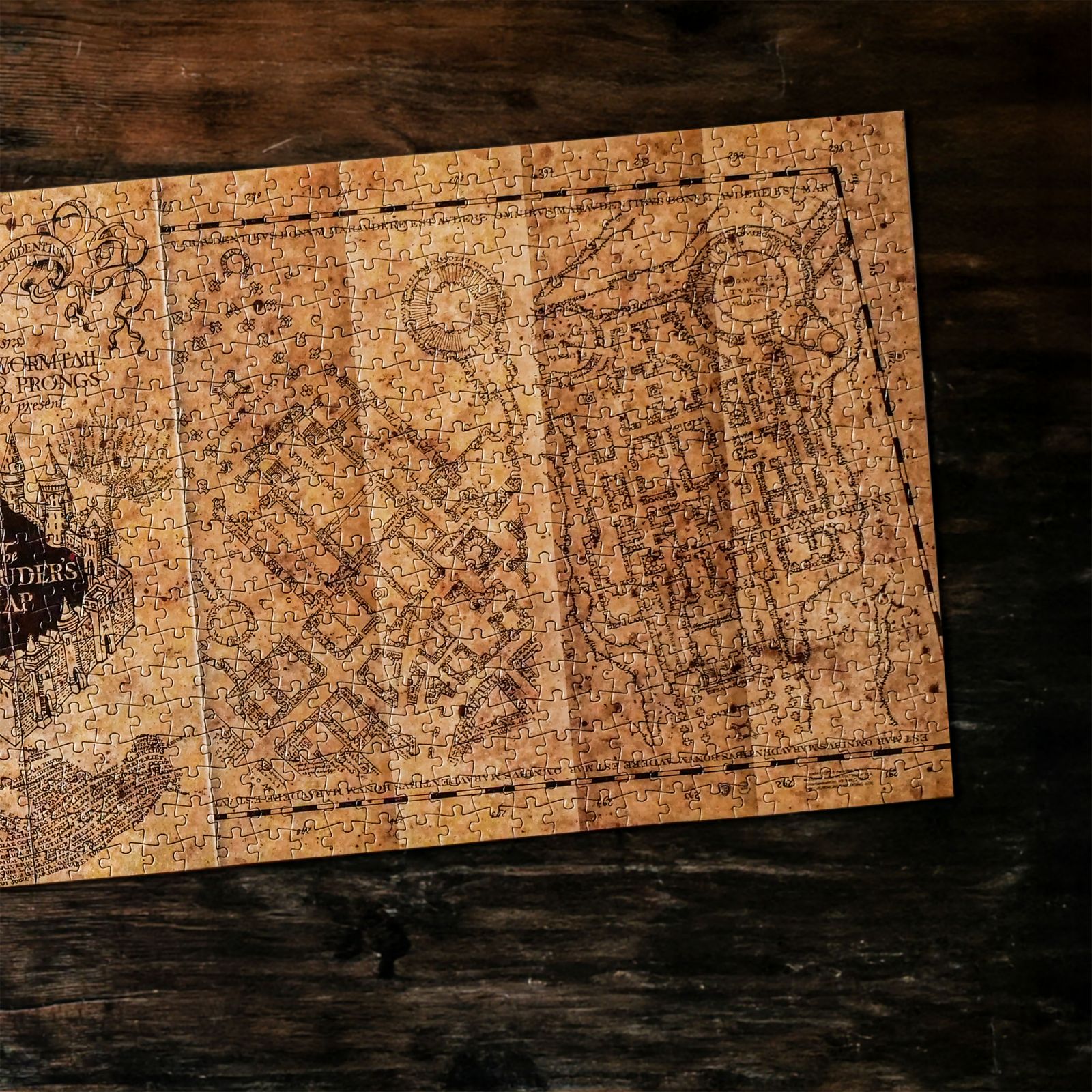 Harry Potter Karte des Rumtreibers Premium Puzzle Elbenwald