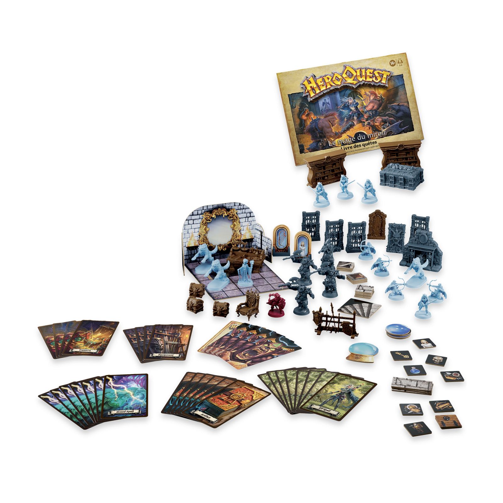 Heroquest: Il Mago Dello Specchio (Quest Pack) – Gioco Di Ruolo, Età 14+, Inglese