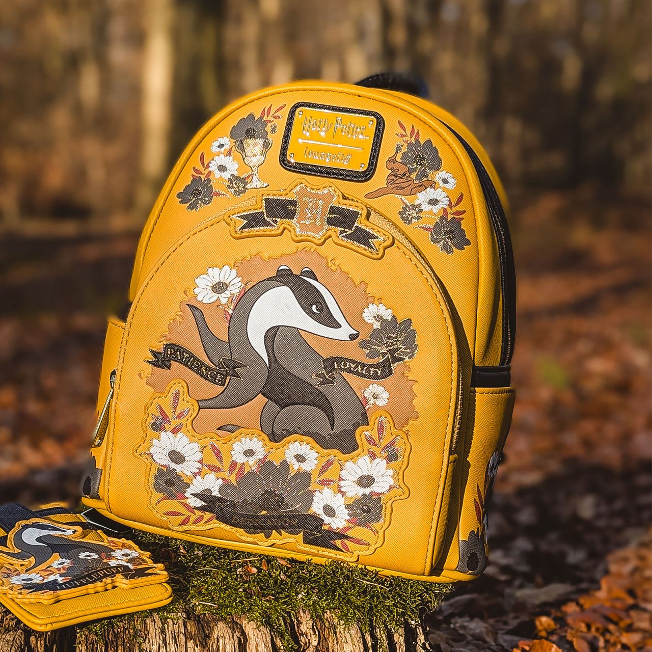 Harry Potter - Hufflepuff Tattoo Mini Backpack | Elbenwald
