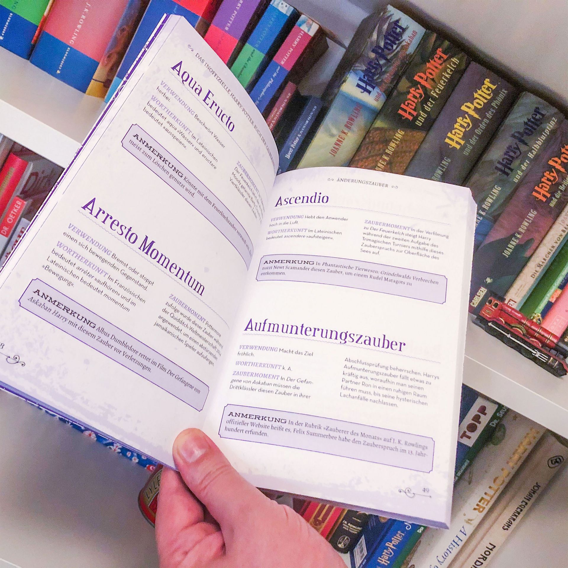 Das inoffizielle HarryPotterBuch der Zaubersprüche und magischen Gegenstände Harry Potter