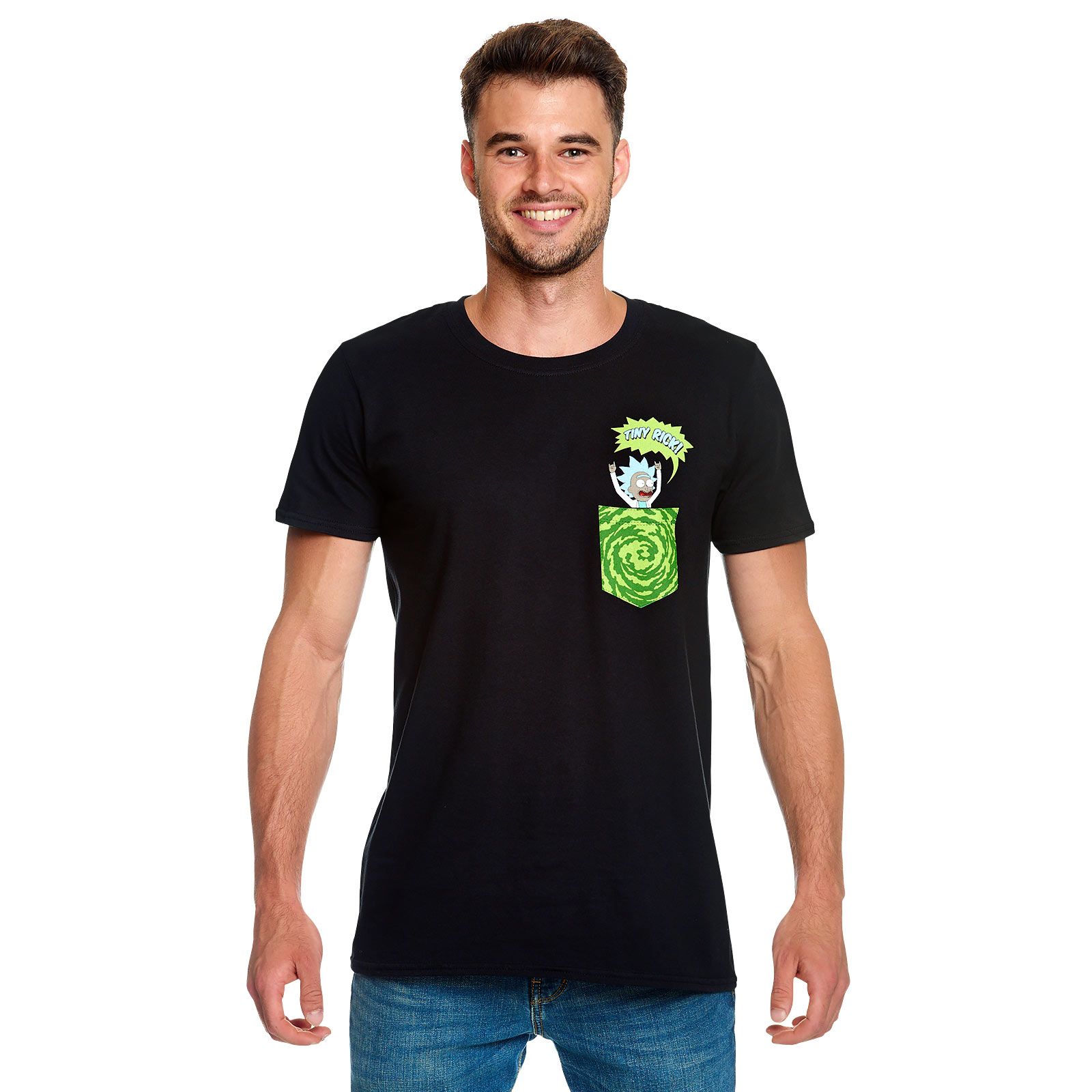 Rick And Morty Fleece-Decke, Rund, 122 Cm – Offiziell Lizenziert