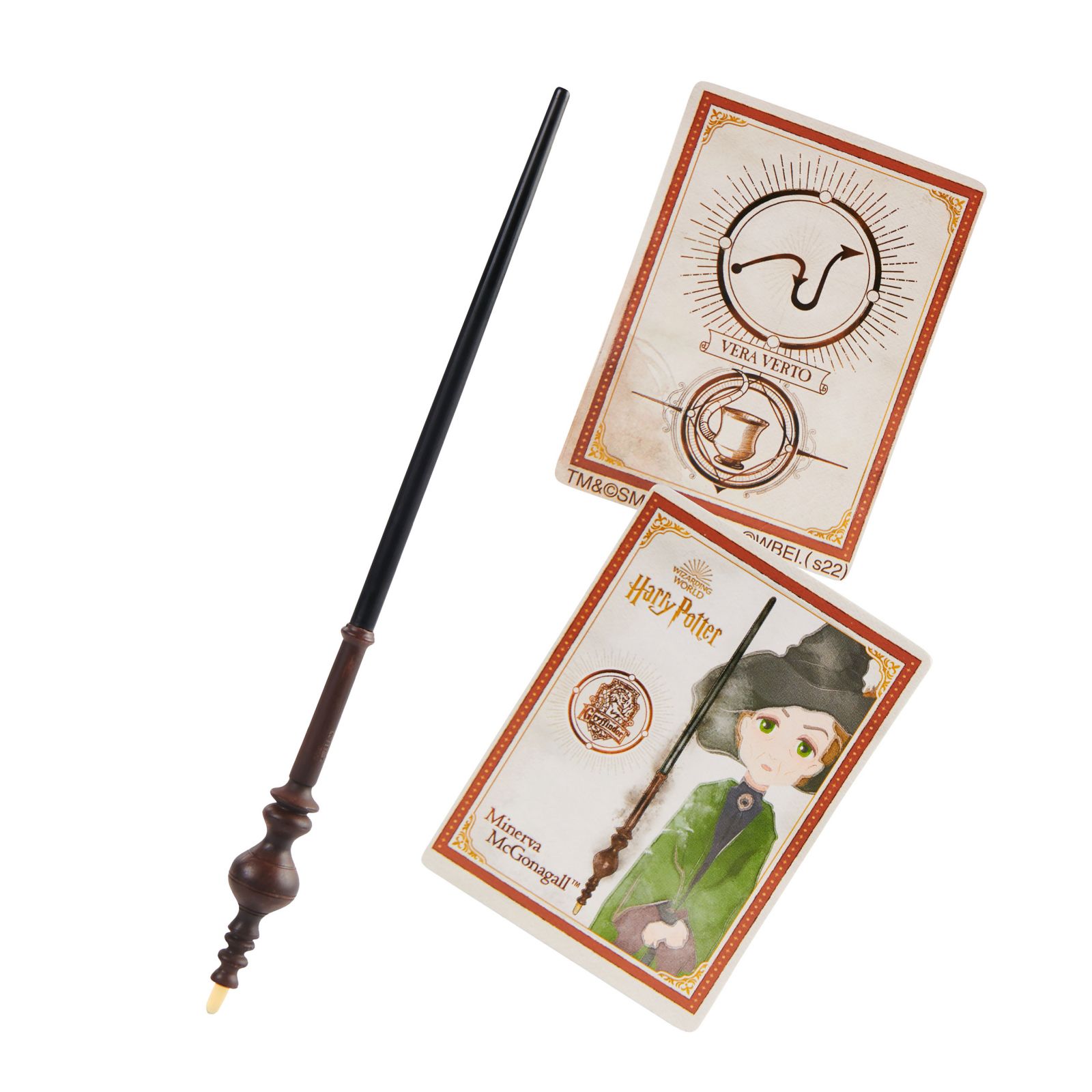 Harry Potter - Professor McGonagall Wand with Spell Card | Elbenwald