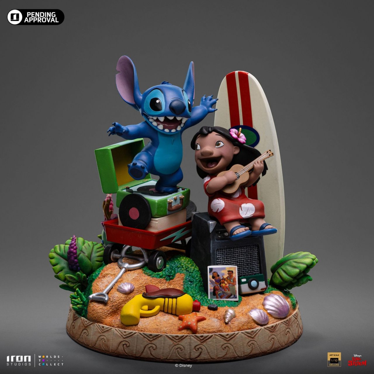 Lilo & Stitch Deluxe Art Scale Statue 1/10 Lilo & Stitch 20 cm | Elbenwald