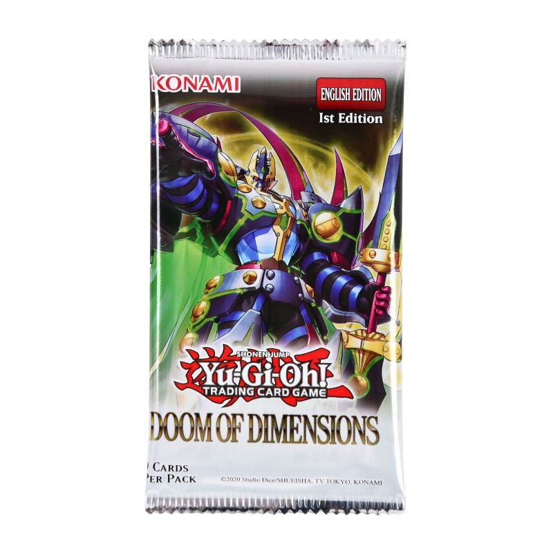 Yu-Gi-Oh! Pack de 3 Boosters Doom of Dimensions