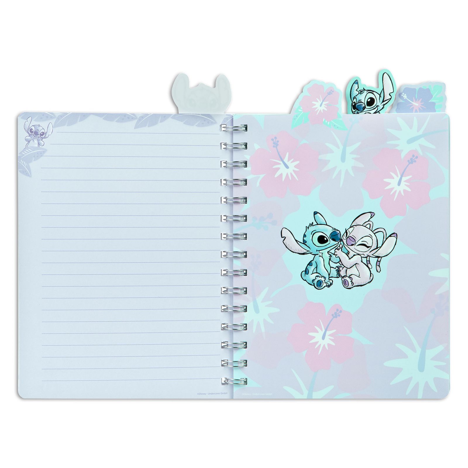 Bloc-notes spirale Stitch - Lilo & Stitch | Elbenwald