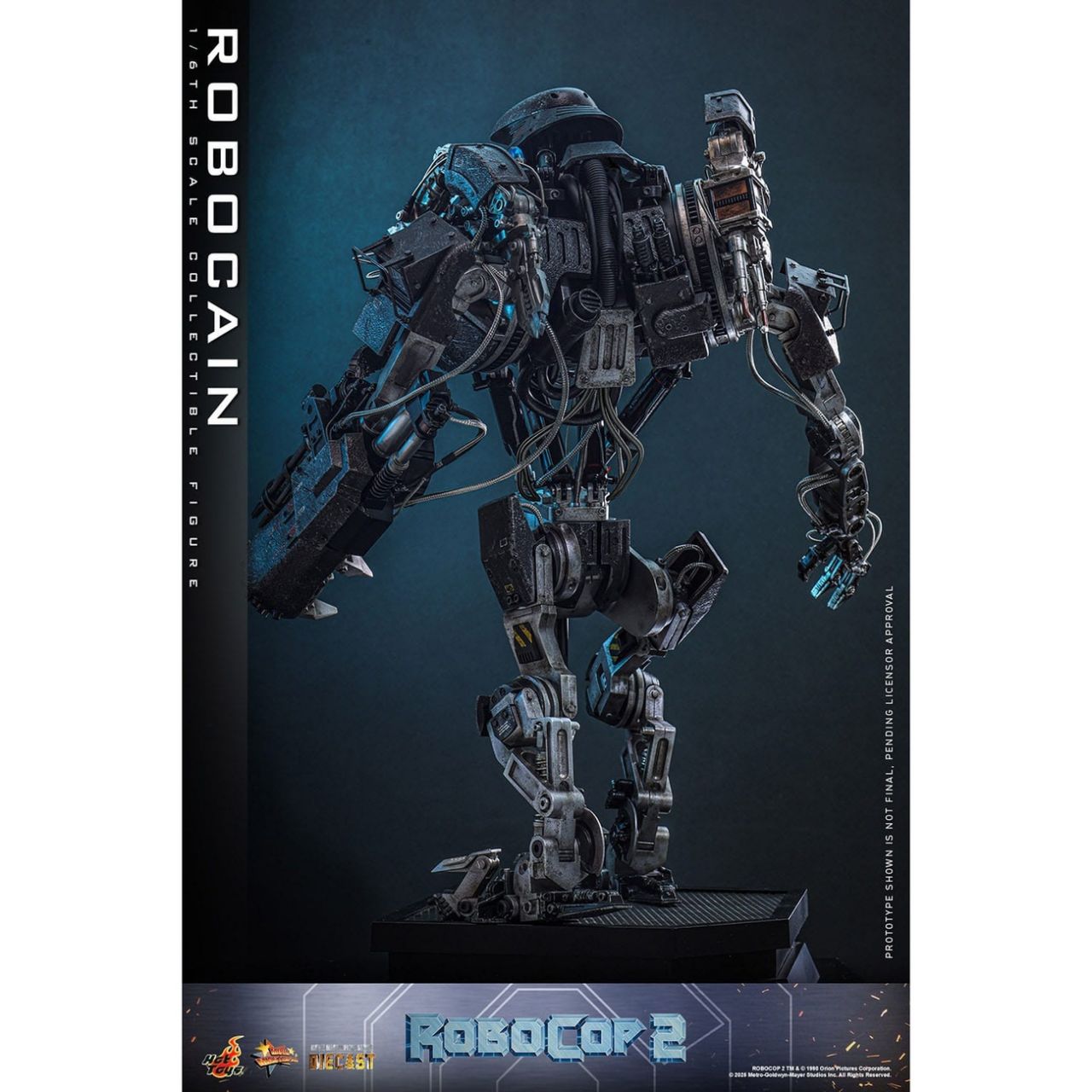 RoboCop 2 - RoboCain Masterpiece 1:6 Scale Action Figure | Elbenwald
