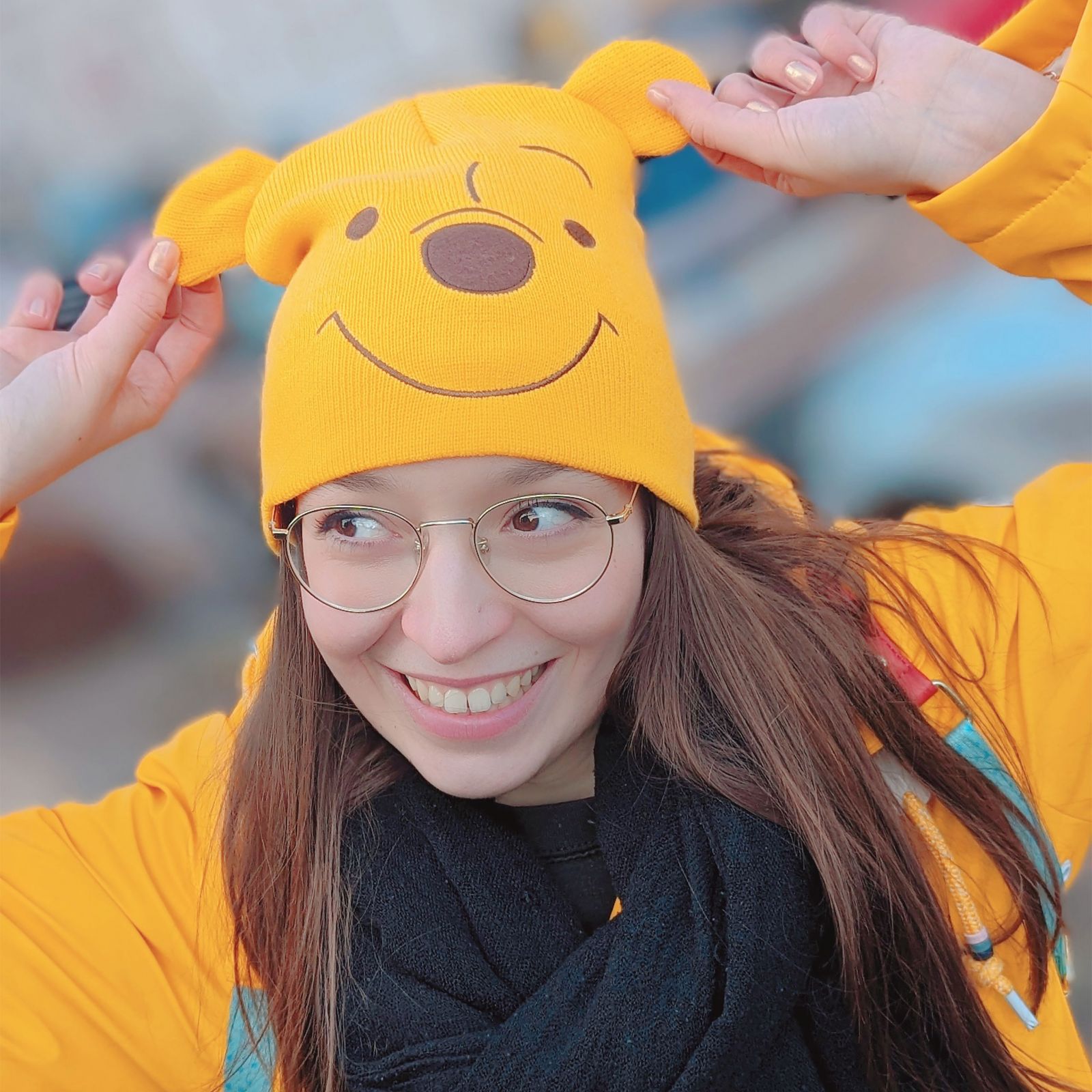 Winnie Pooh Face Cap Winnie the Pooh Elbenwald