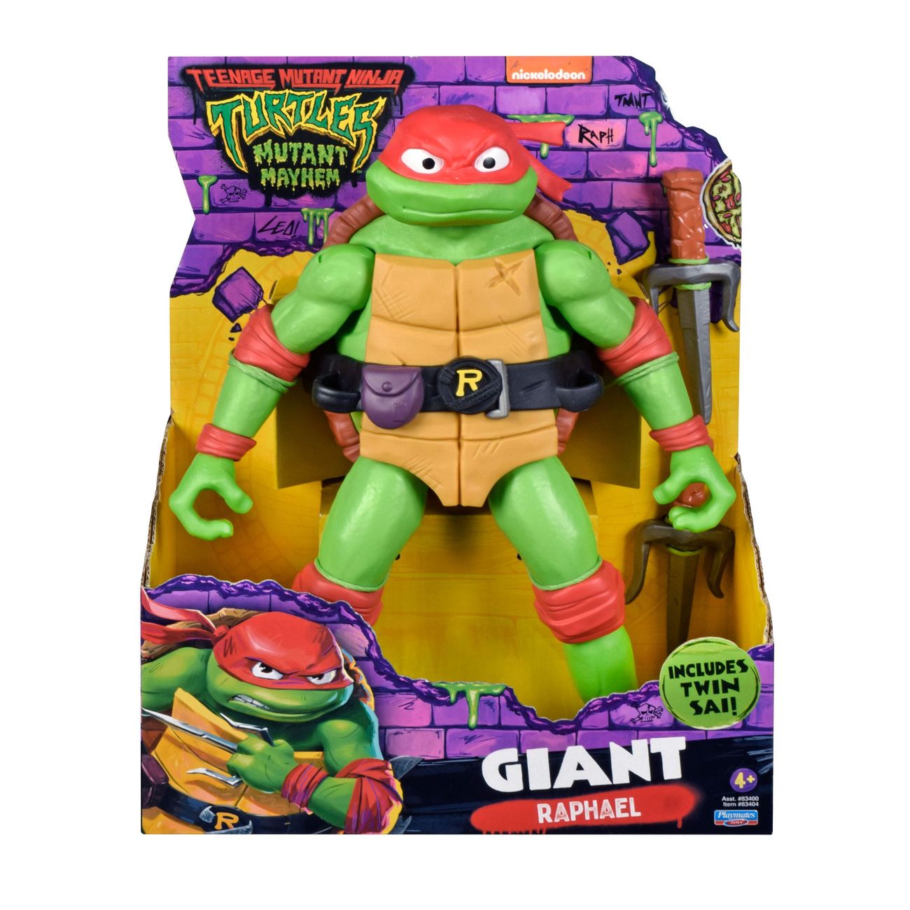 Teenage Mutant Ninja Turtles: Mutant Mayhem Giant Raphael Action Figure ...