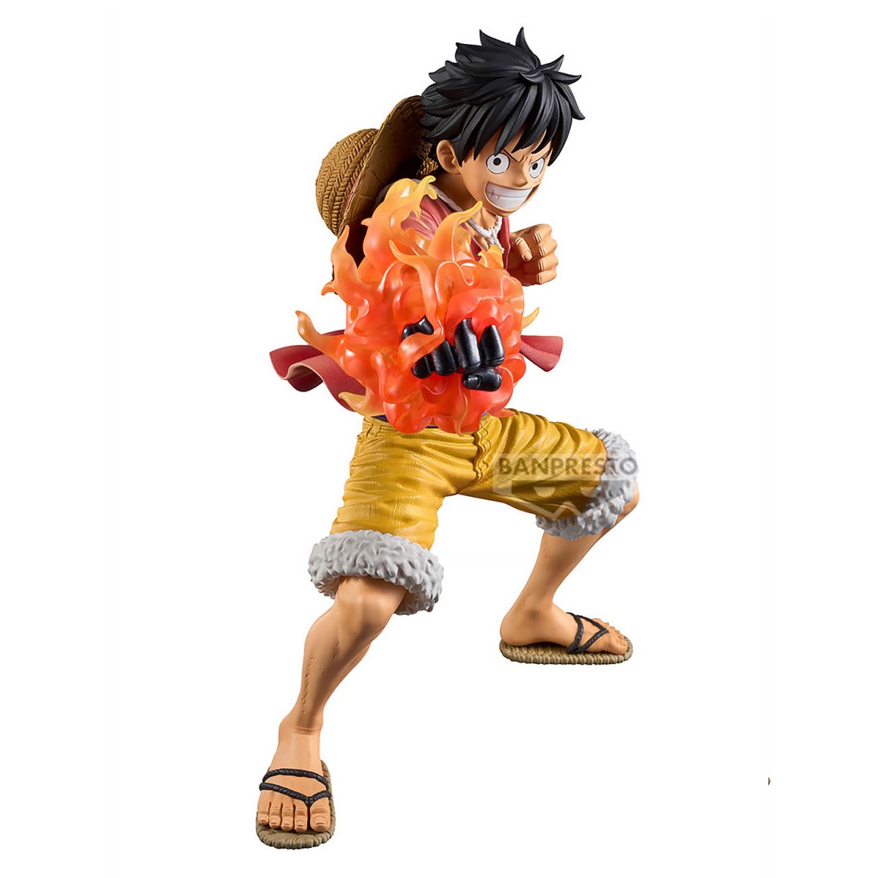 Statue Monkey D. Luffy Souriant 21 Cm - Banpresto Officiel One Piece