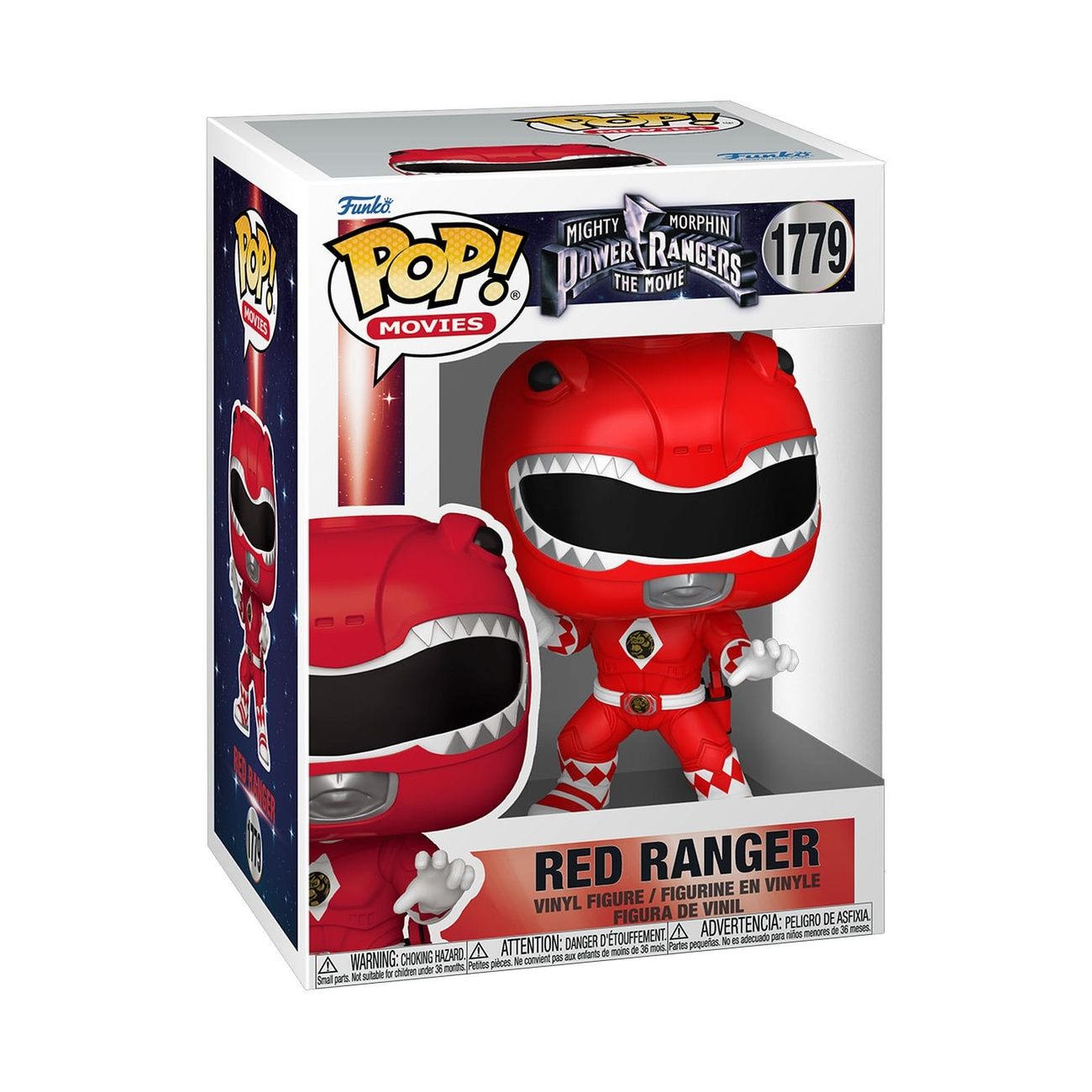 Power Rangers - The Movie POP! Movies Vinyl Figure Red Ranger 9 cm ...