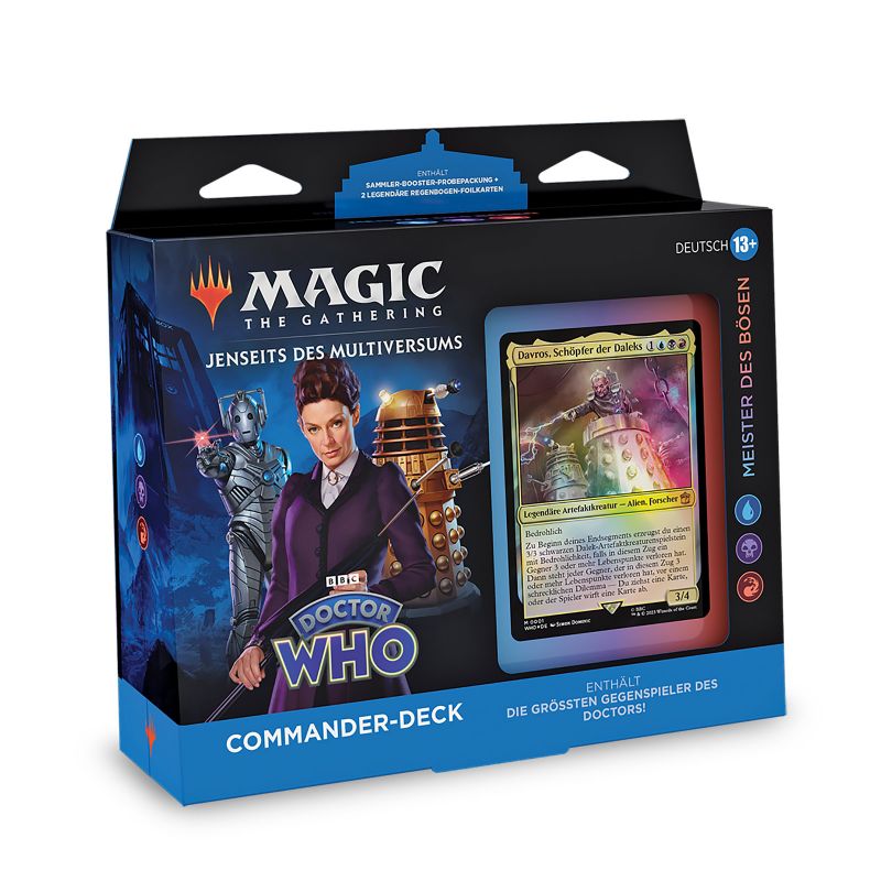 Doctor Who Meister des Bösen Commander Deck - Magic The Gathering ...
