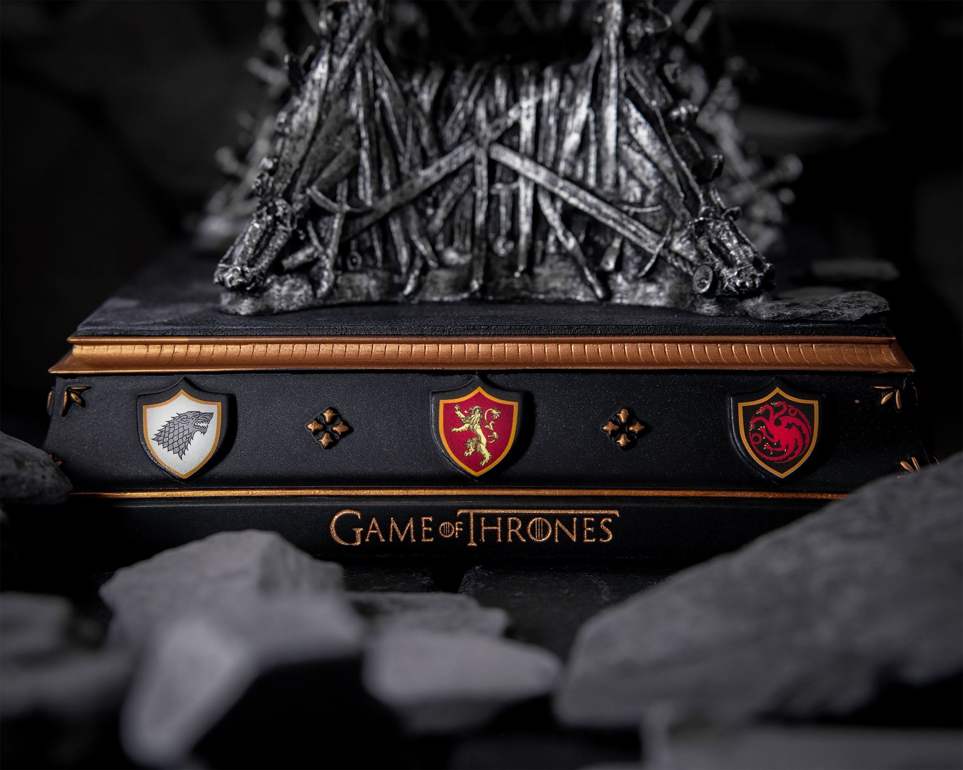 Game of Thrones Eiserner Thron Buchstütze Elbenwald